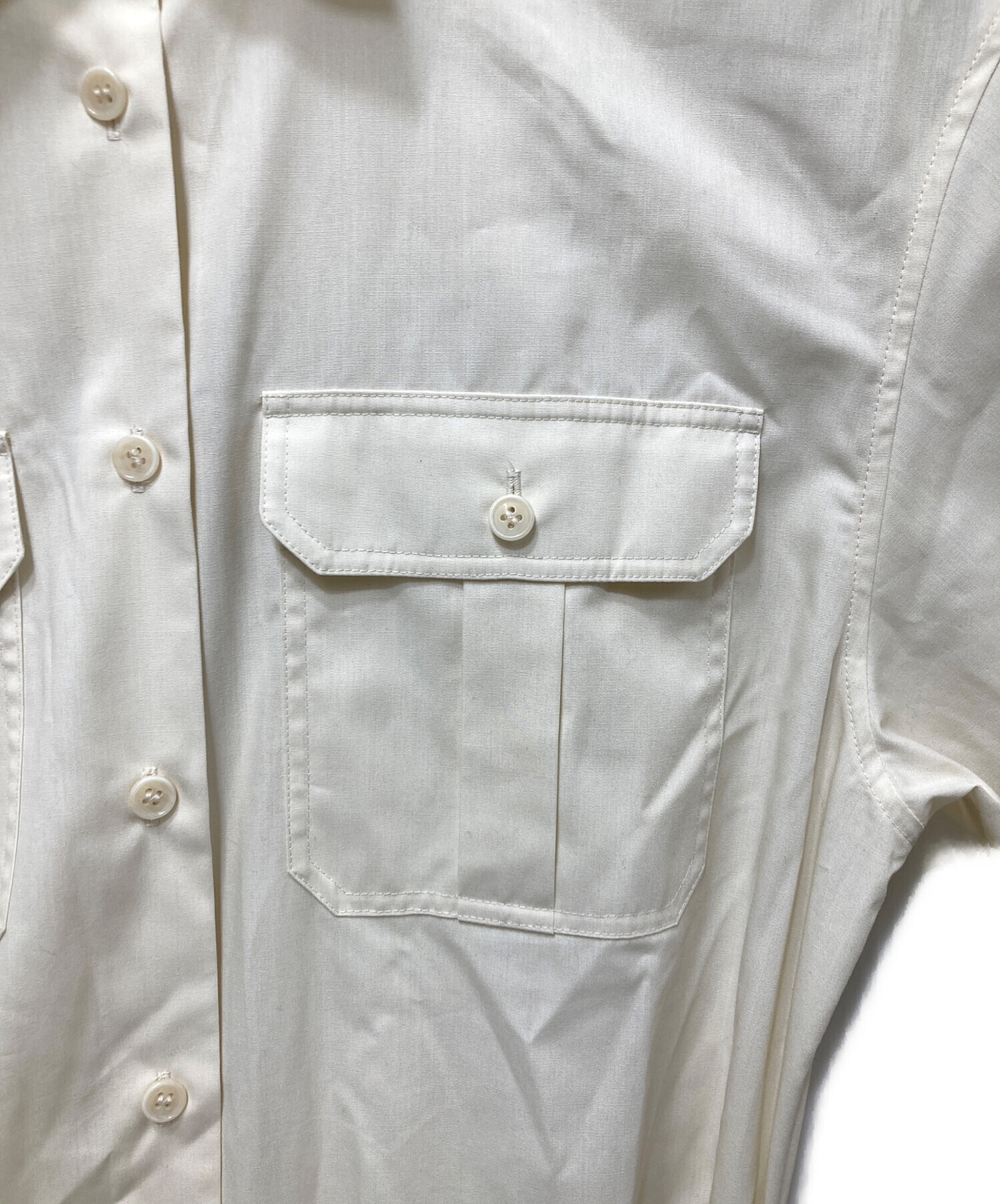 中古・古着通販】theory (セオリー) ドッキングワンピース ホワイト 