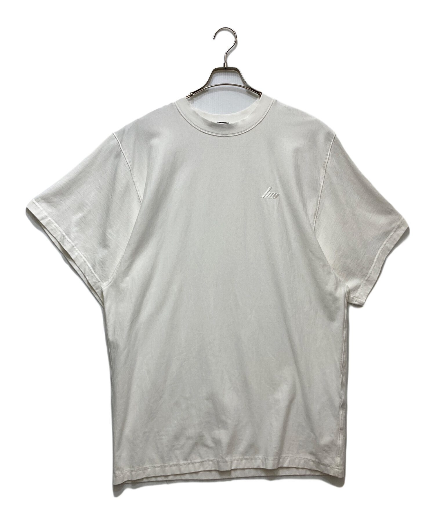 HED MAYNER ヘド　メイナー カジュアルシャツ S 白 【古着】【中古】 中古・古着通販】Hed Mayner (ヘド メイナー) Embroidered T-Shirt