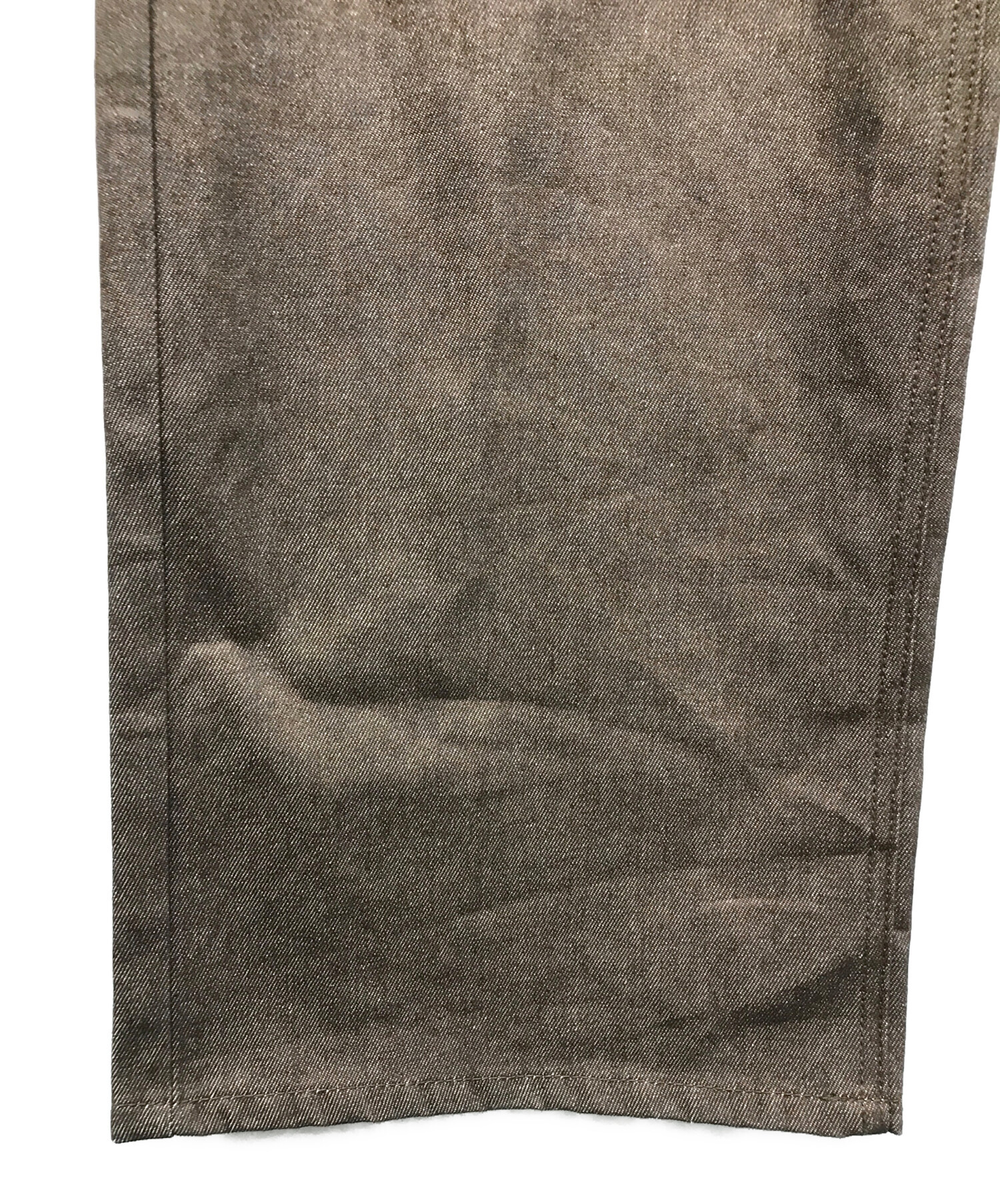 中古・古着通販】BADWAY (バッドウェイ) Leopard straight denim pants