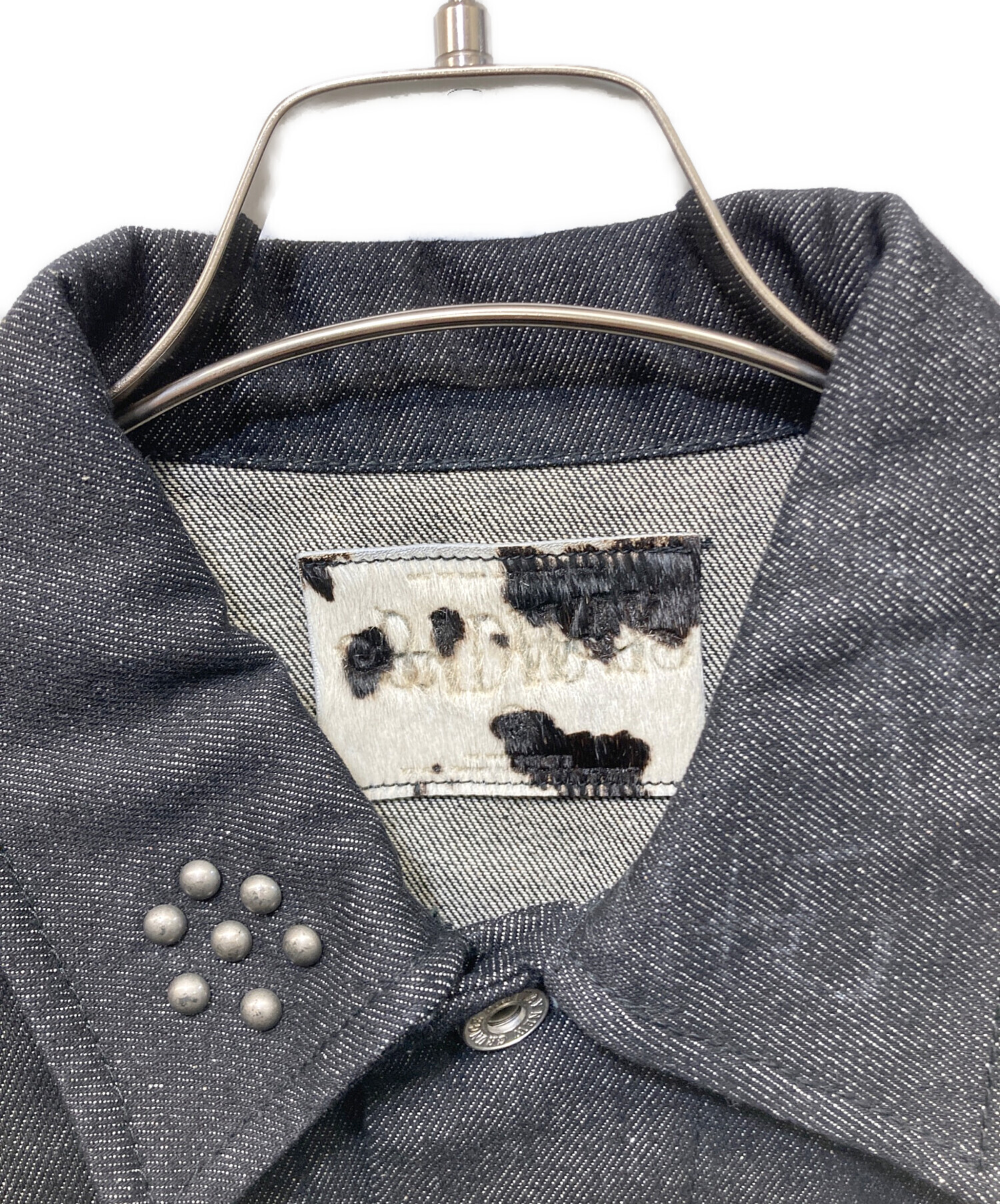 ジャケット・アウター badway Classic Studs Denim Jacket 中古・古着通販】BADWAY (バッドウェイ) Classic Studs Denim Jacket