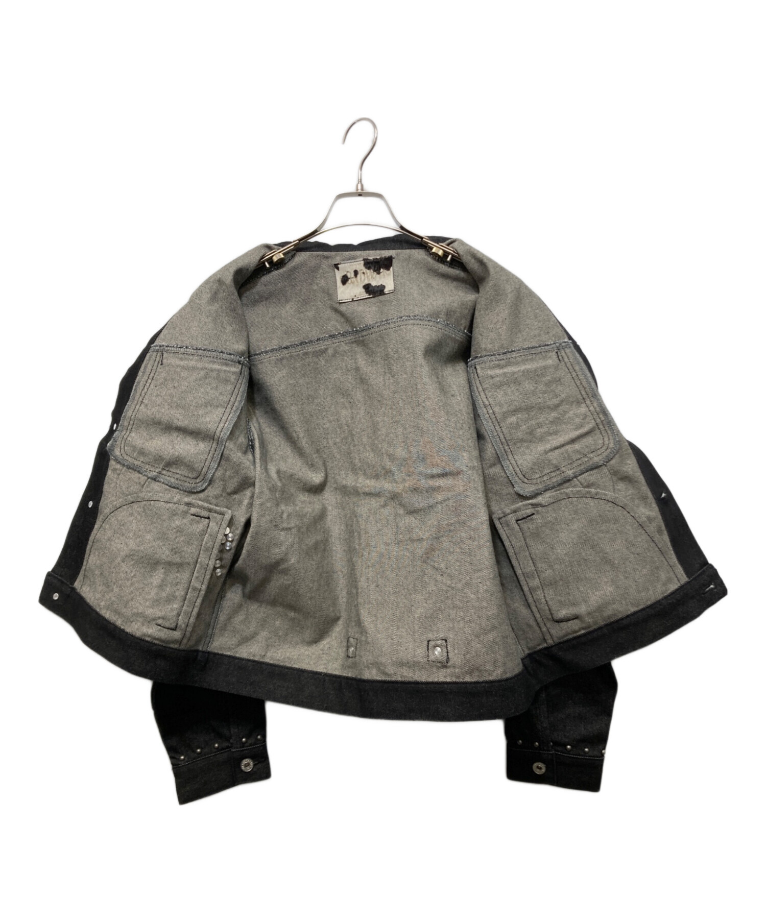 ジャケット・アウター badway Classic Studs Denim Jacket 中古・古着通販】BADWAY (バッドウェイ) Classic Studs Denim Jacket