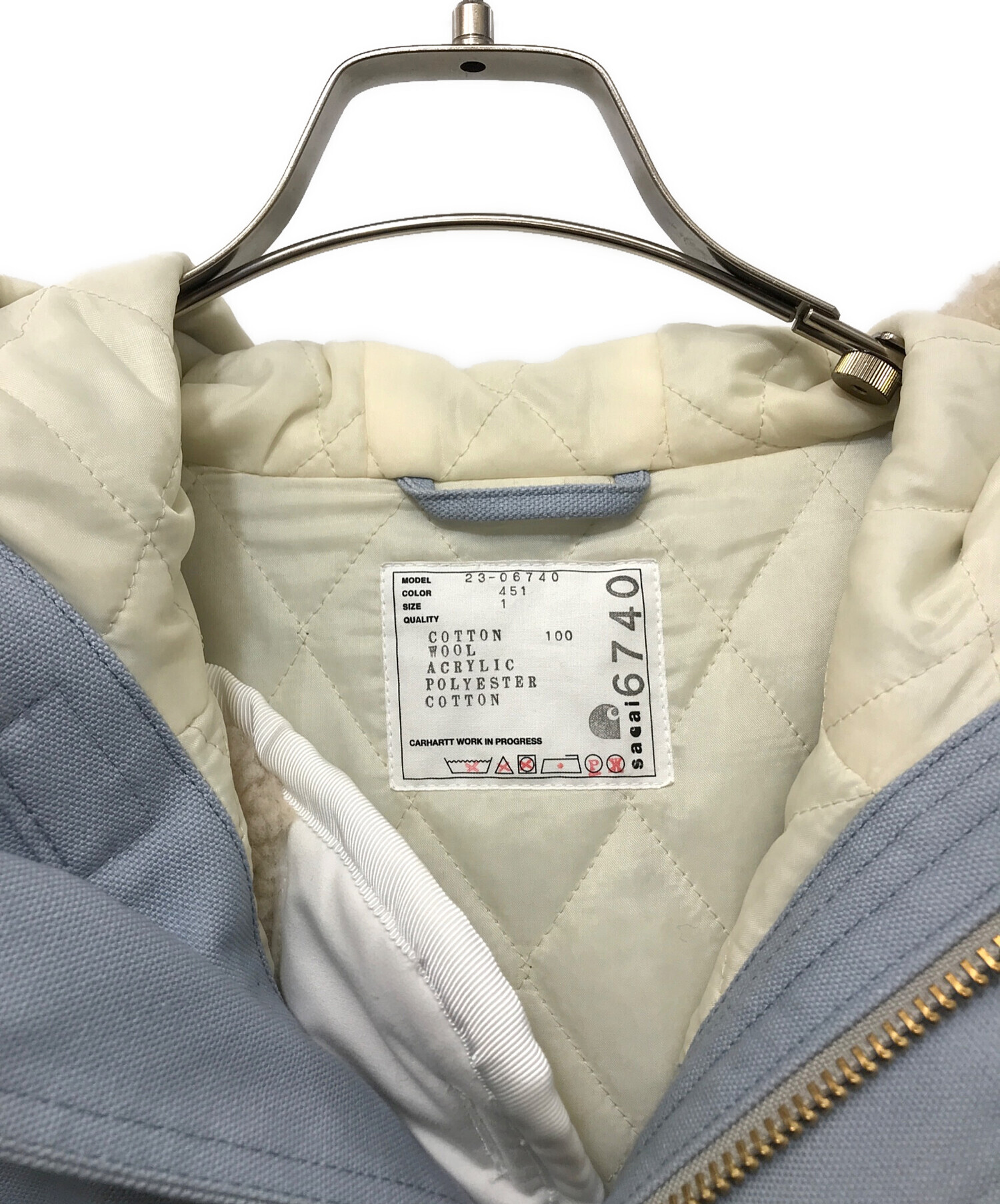 中古・古着通販】sacai (サカイ) CARHARTT WIP (カーハート ワークイン