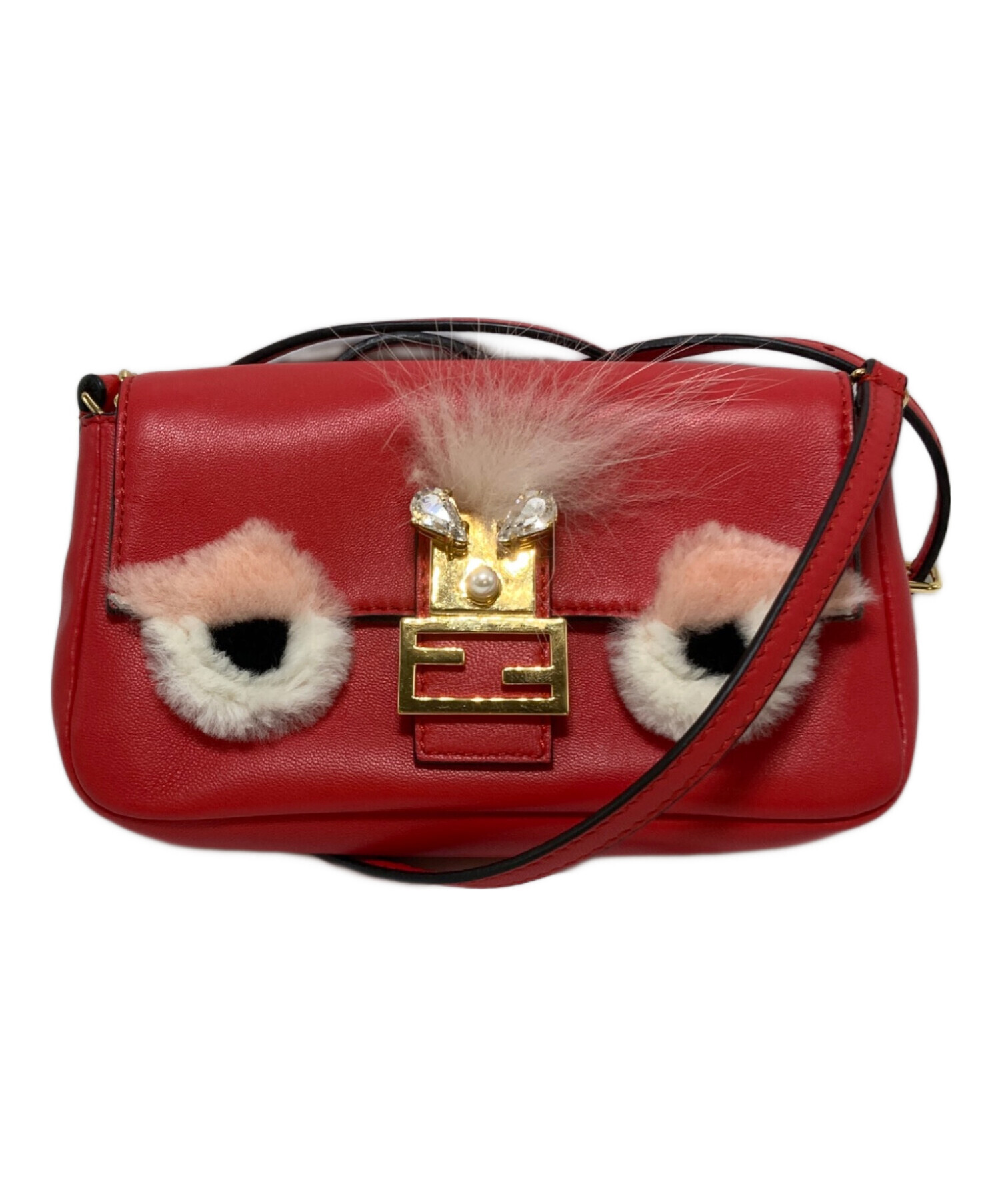 中古・古着通販】FENDI (フェンディ) 2WAYマイクロバゲットモンスター