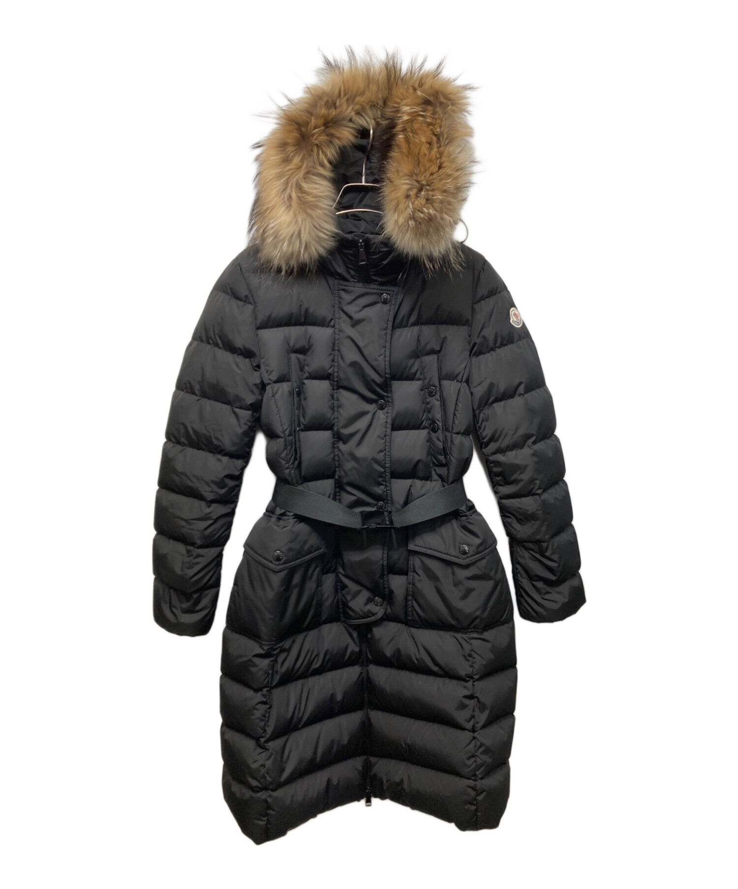 中古・古着通販】MONCLER (モンクレール) KHLOE ダウンコート ブラック 