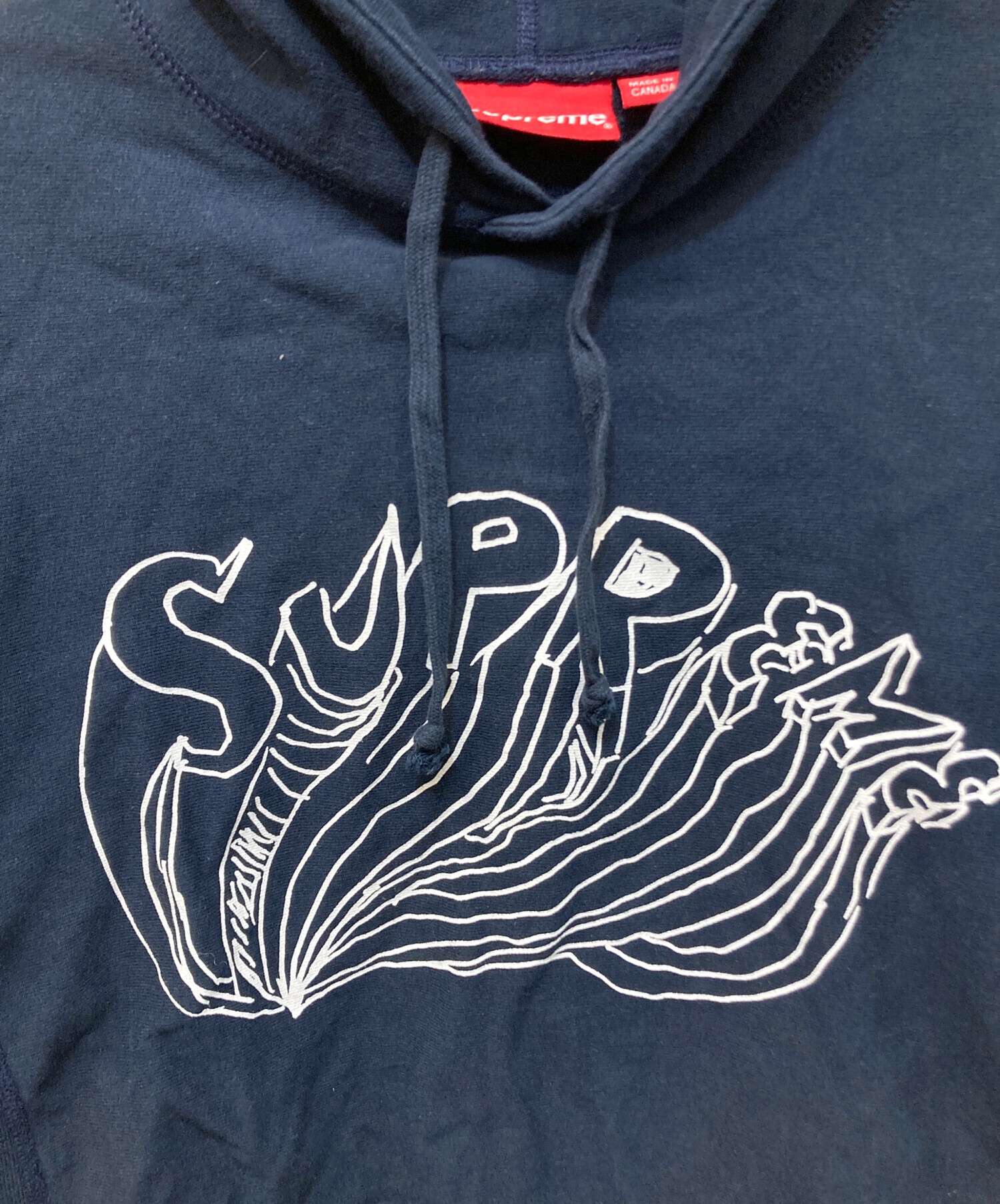 中古・古着通販】Supreme (シュプリーム) Daniel Johnston Logo Hooded 
