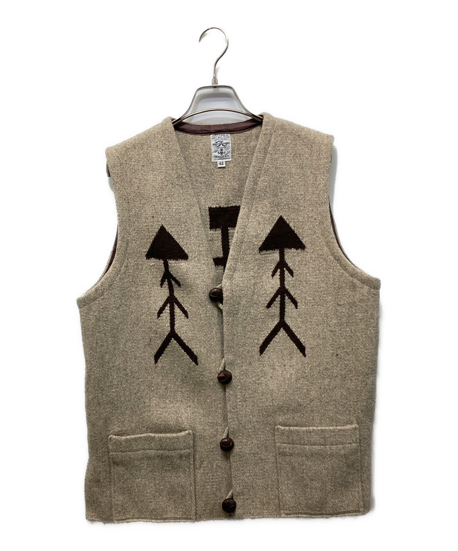 中古・古着通販】ORTEGA'S (オルテガ) スクエアカット チマヨベスト