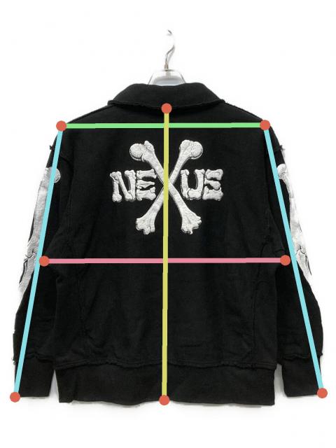 中古・古着通販】NEXUSVII (ネクサスセブン) BONES SNAP PULLOVER