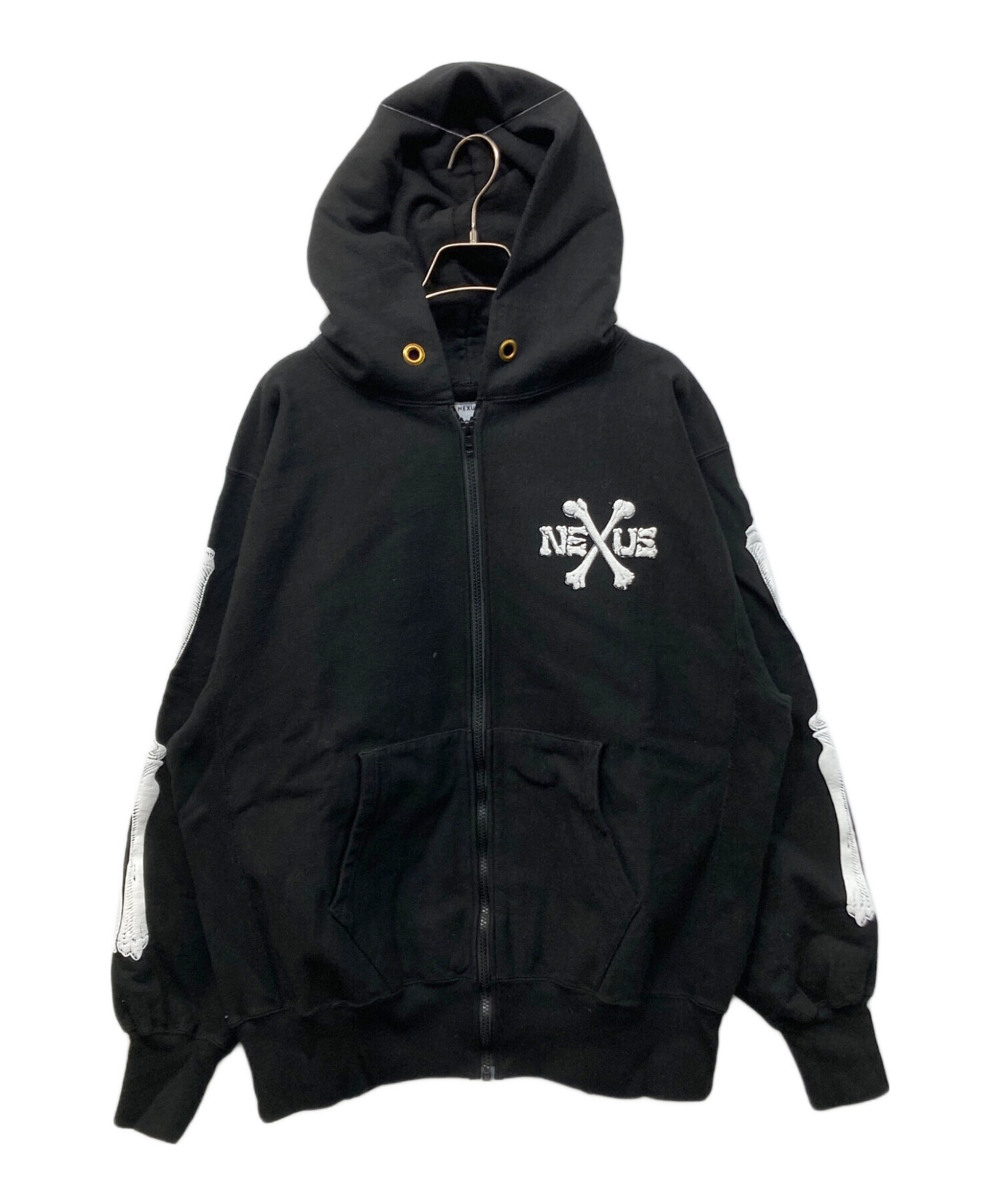 中古・古着通販】NEXUSVII (ネクサスセブン) BONES W/S Z-HOODIE 