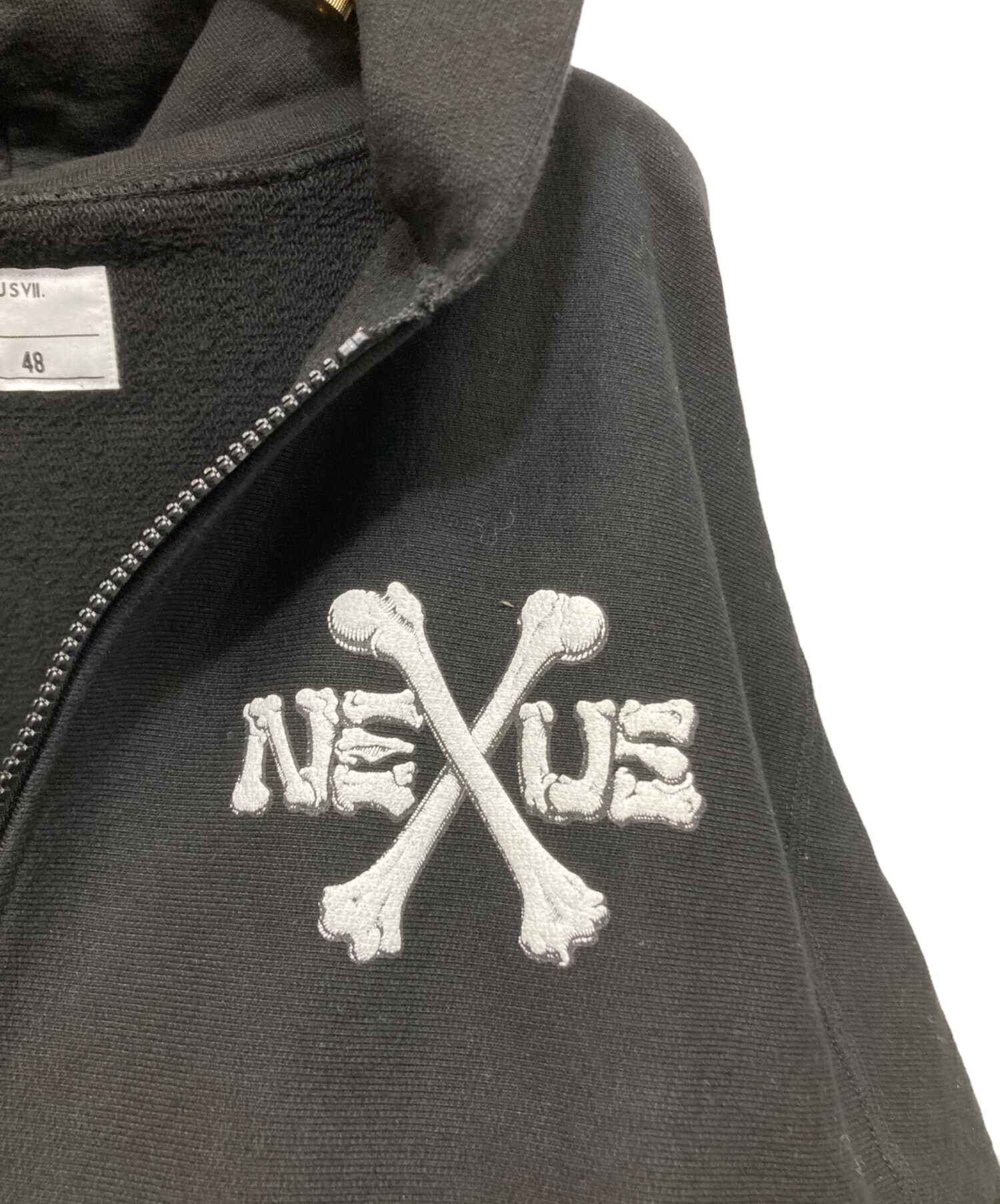 中古・古着通販】NEXUSVII (ネクサスセブン) BONES W/S Z-HOODIE 
