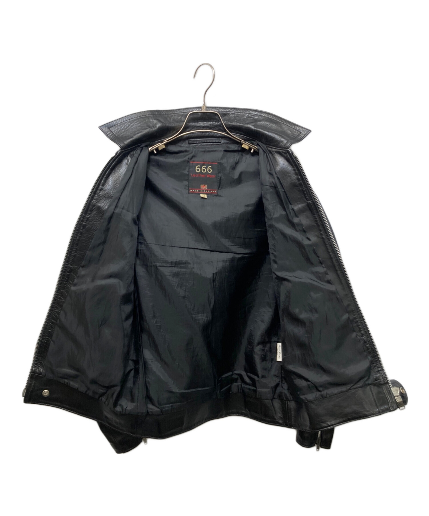中古・古着通販】666 (666) LJM-9 シングルライダースジャケット