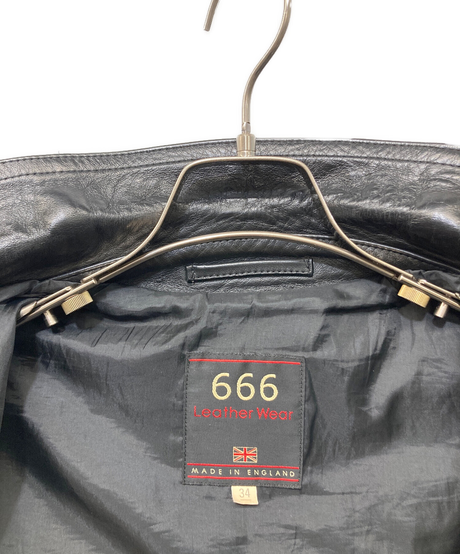 中古・古着通販】666 (666) LJM-9 シングルライダースジャケット