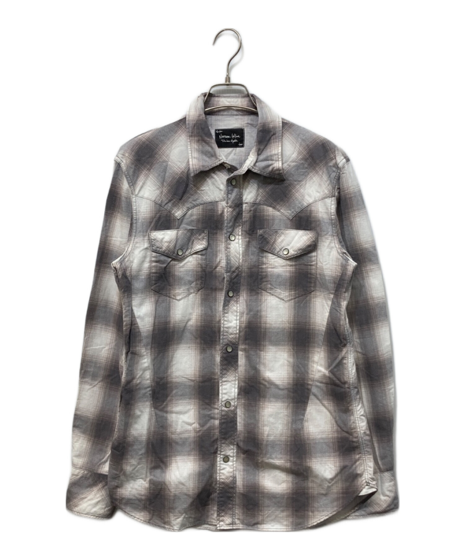 中古・古着通販】NUMBER (N)INE (ナンバーナイン) オンブレチェック