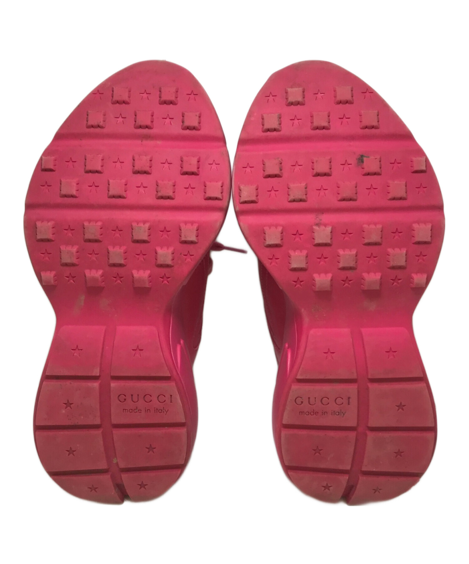 中古・古着通販】GUCCI (グッチ) ライトンシェリーラインスニーカー