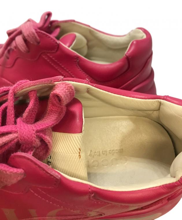 中古・古着通販】GUCCI (グッチ) ライトンシェリーラインスニーカー