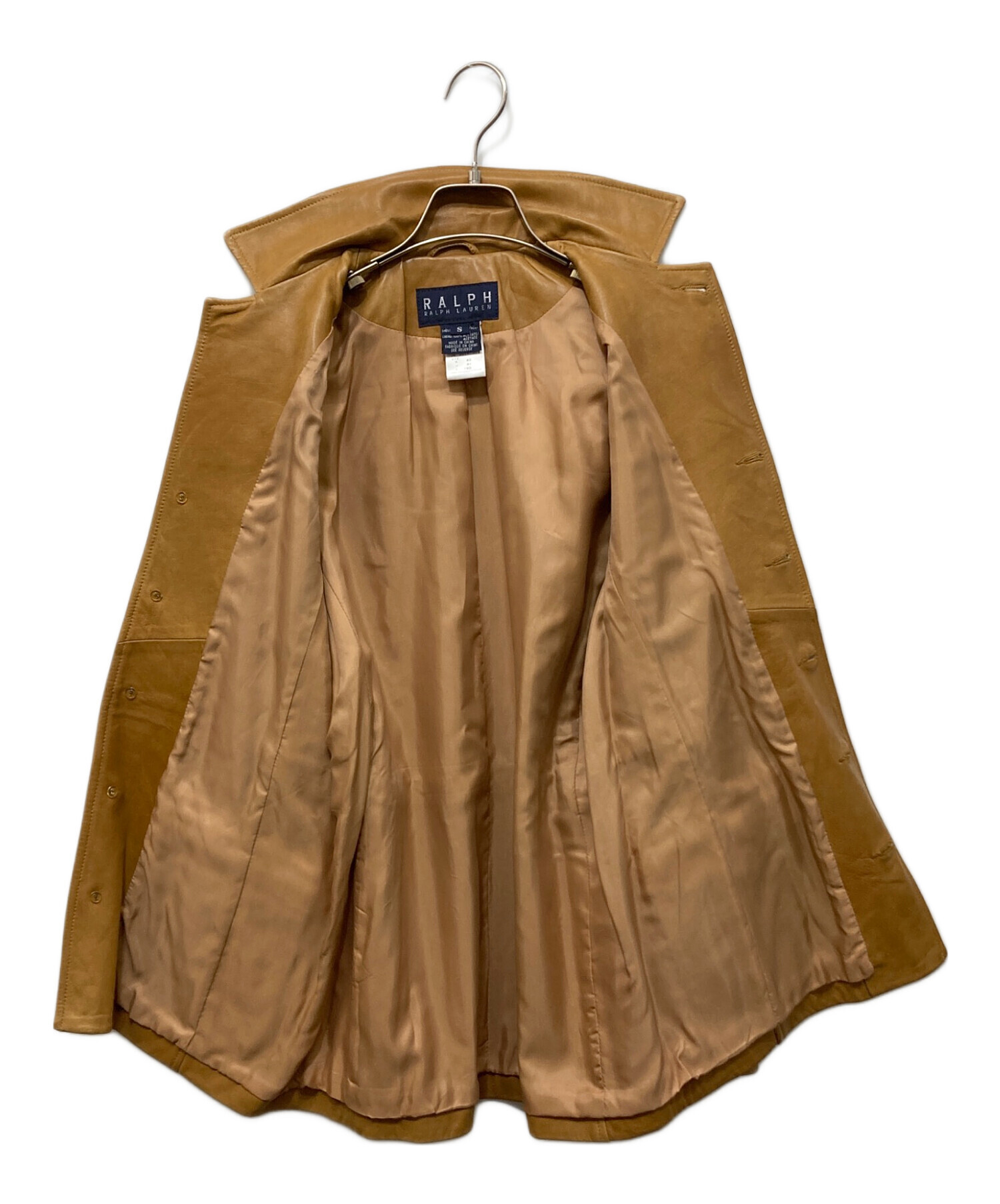 中古・古着通販】RALPH LAUREN (ラルフローレン) ラムレザージャケット