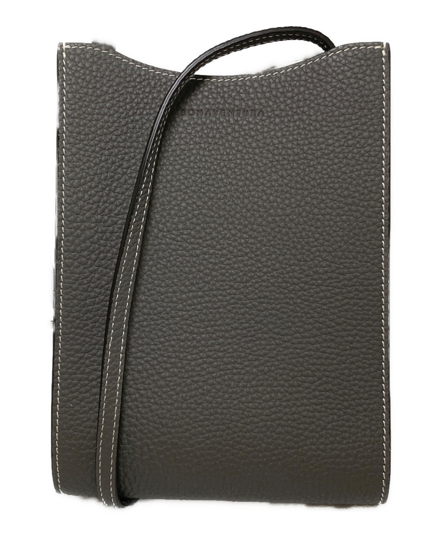 【新品】ボナベンチュラ　リアショルダーバッグ　チャコールグレー【2025】 新品】ボナベンチュラ リアショルダーバッグ チャコールグレー【2025