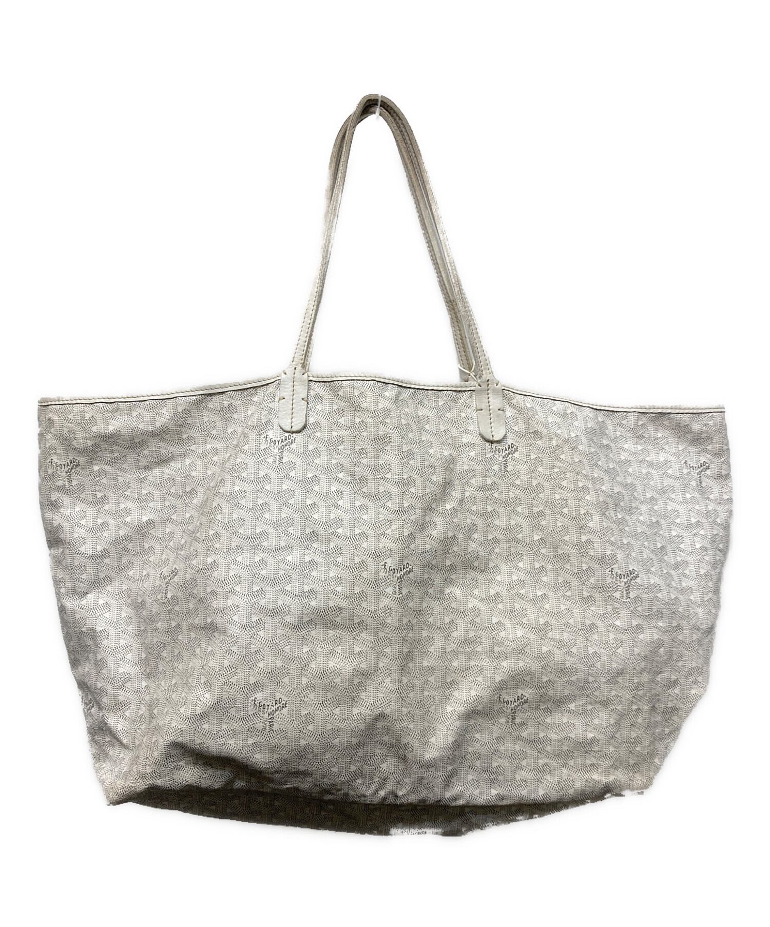 中古・古着通販】GOYARD (ゴヤール) サンルイGMトートバッグ ホワイト