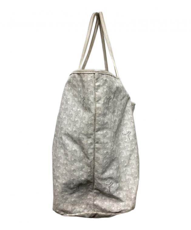 中古・古着通販】GOYARD (ゴヤール) サンルイGMトートバッグ ホワイト