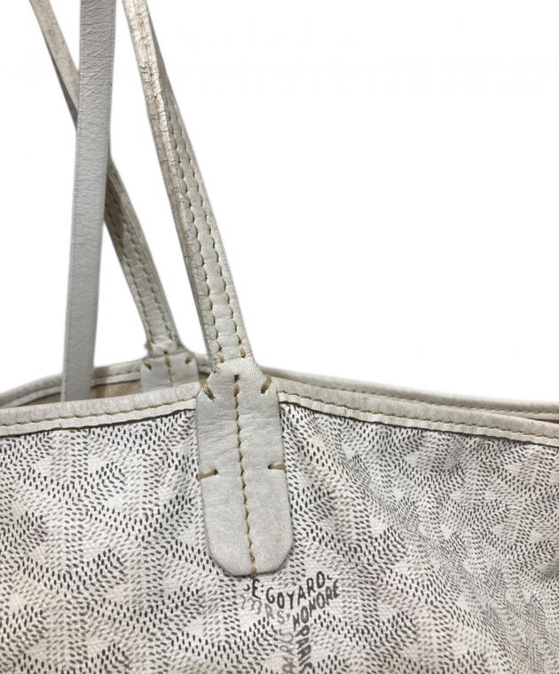 中古・古着通販】GOYARD (ゴヤール) サンルイGMトートバッグ ホワイト