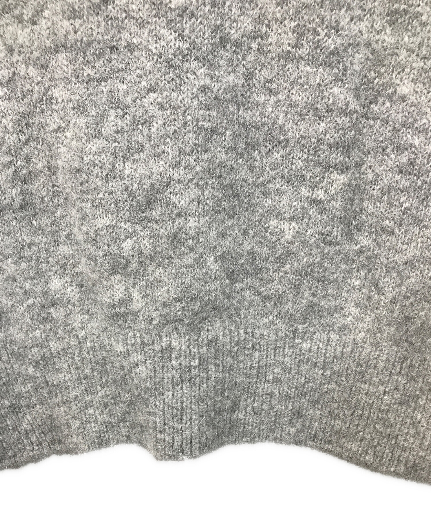 中古・古着通販】yori (ヨリ) ベビーアルパカ混ポロニット プル