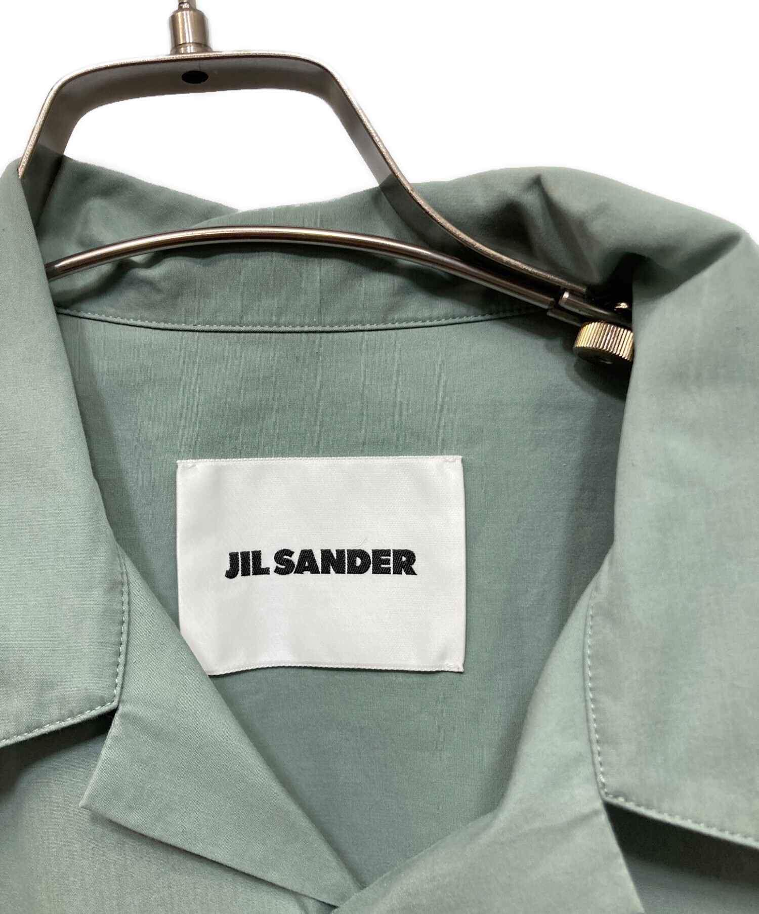 JIL SANDER ジルサンダー Tシャツ・カットソー L 緑 【古着】【中古】【送料無料】 JIL SANDER - JIL SANDER ジルサンダー Tシャツ・カットソー S グレー