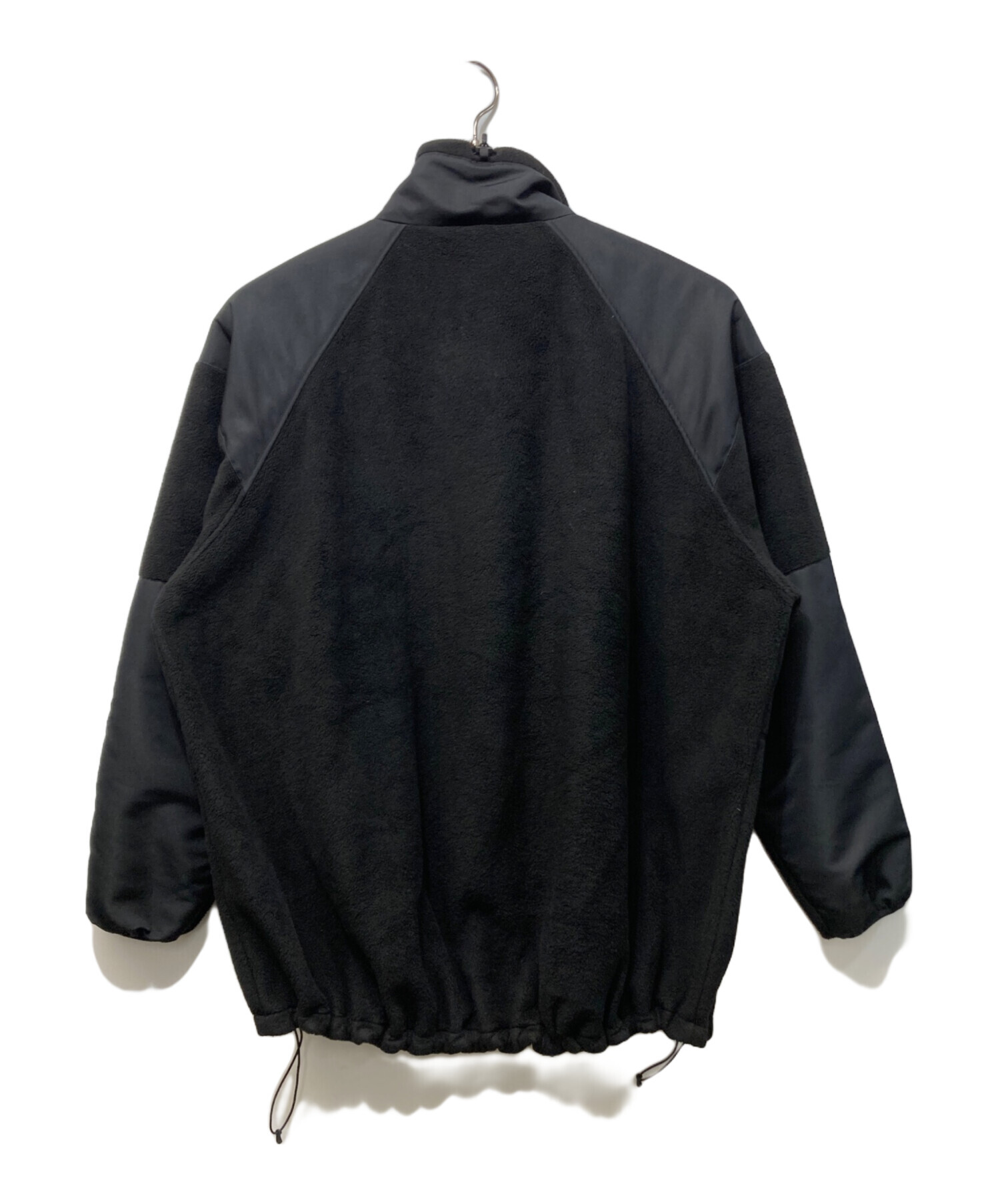 【未着用タグ付】HYKE フリースジャケット　ブラック 中古・古着通販】HYKE (ハイク) FLEECE JACKET ブラック サイズ:SIZE