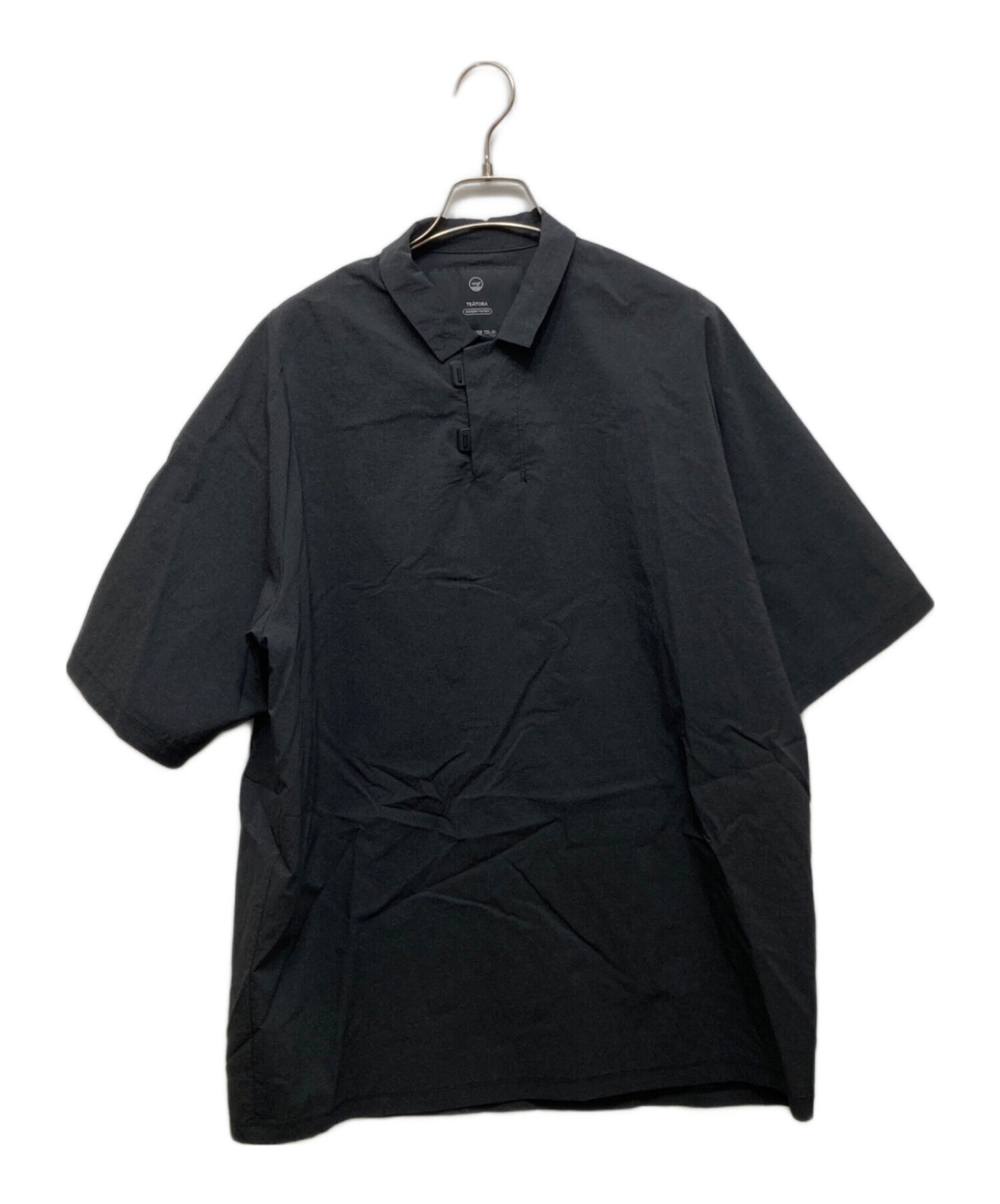 TEATORA CARTRIDGE POLO SOLO MODULE 黒 TEATORA テアトラ CARTRIDGE SWEATER SOLOMODULE TT-CG-SWT-SM
