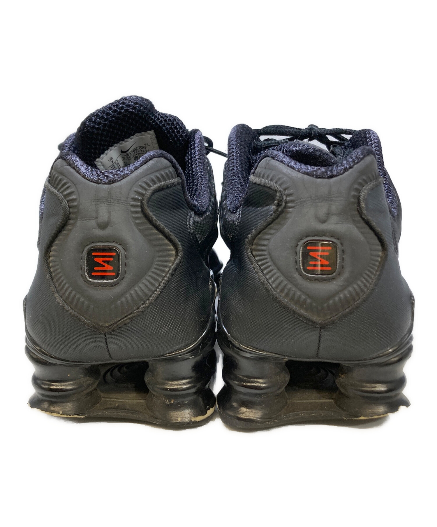 中古・古着通販】NIKE (ナイキ) SHOX TL SAIL ブラック サイズ:24cm 