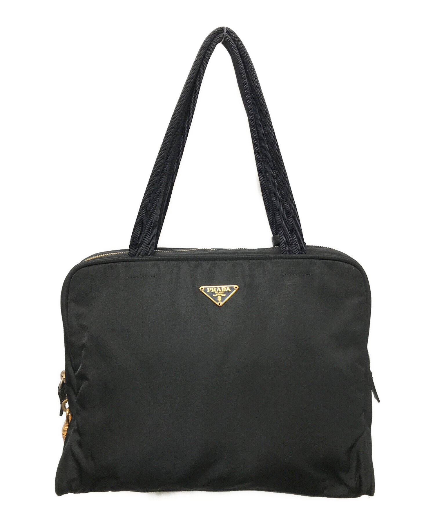 中古・古着通販】PRADA (プラダ) ナイロントートバッグ ブラック