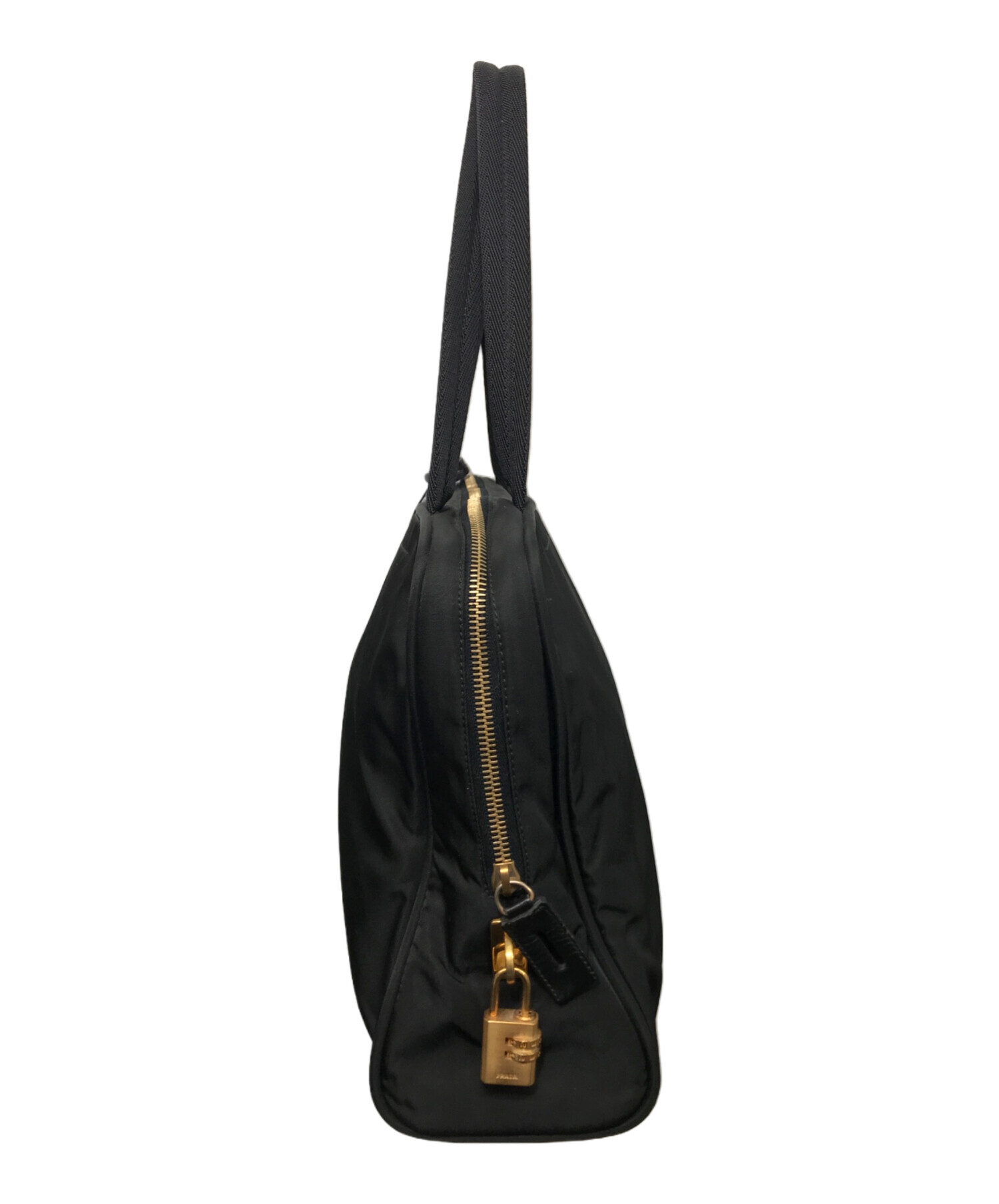 中古・古着通販】PRADA (プラダ) ナイロントートバッグ ブラック