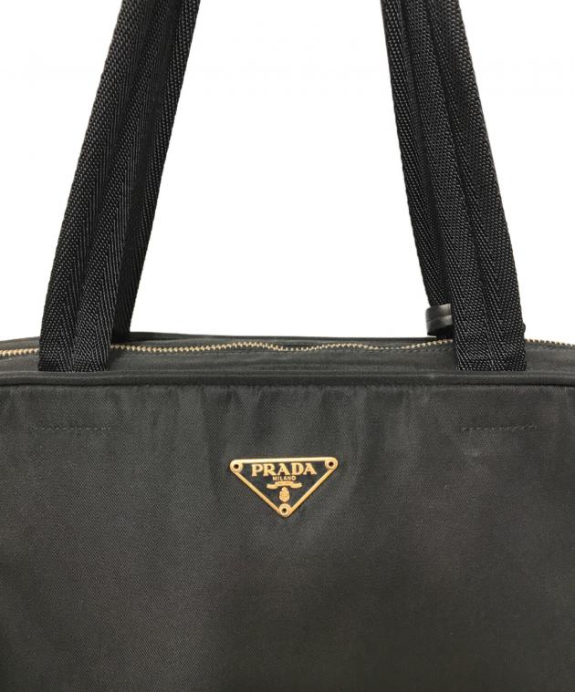 中古・古着通販】PRADA (プラダ) ナイロントートバッグ ブラック