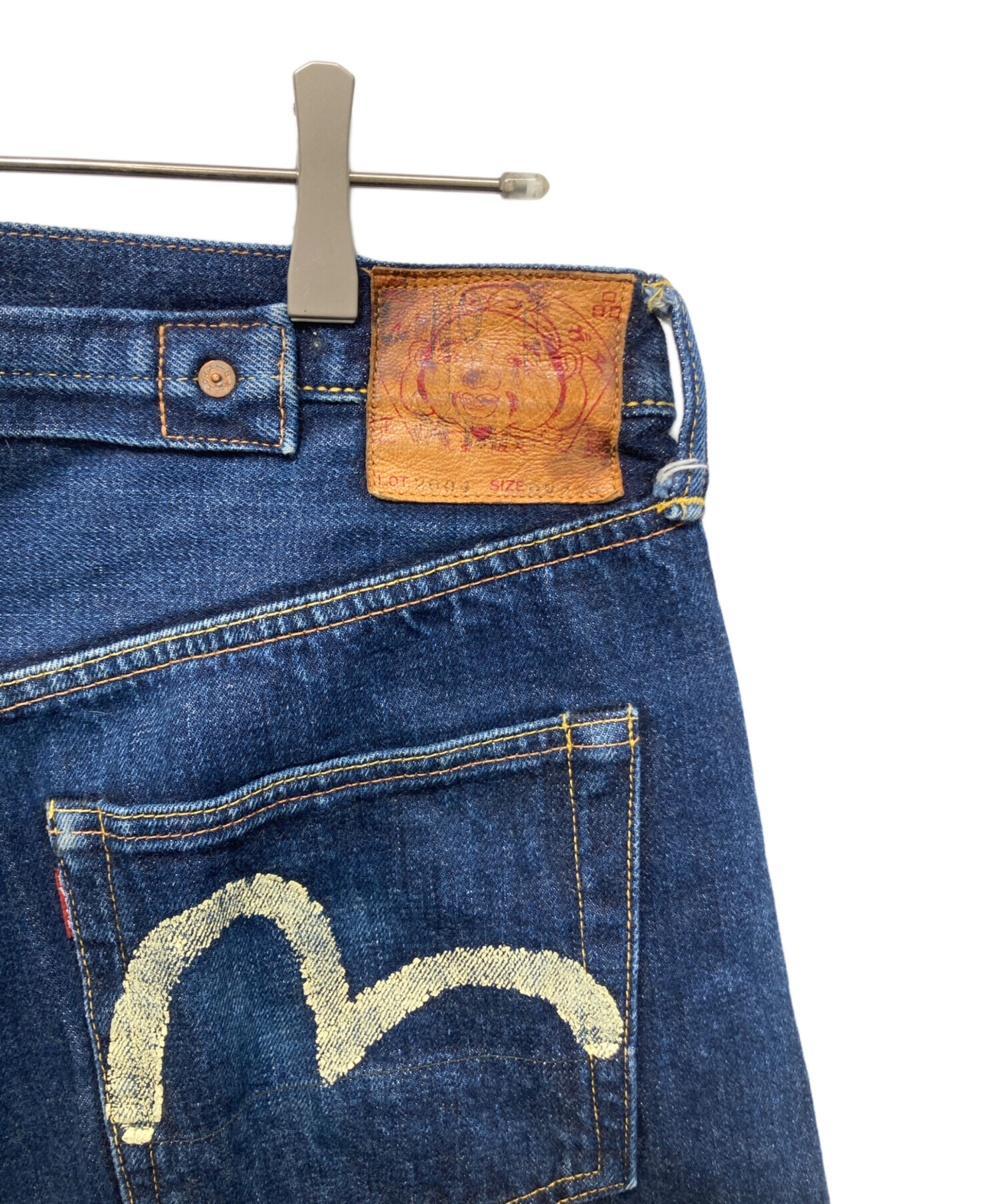 中古・古着通販】EVISU (エヴィス) カモメプリントデニムパンツ