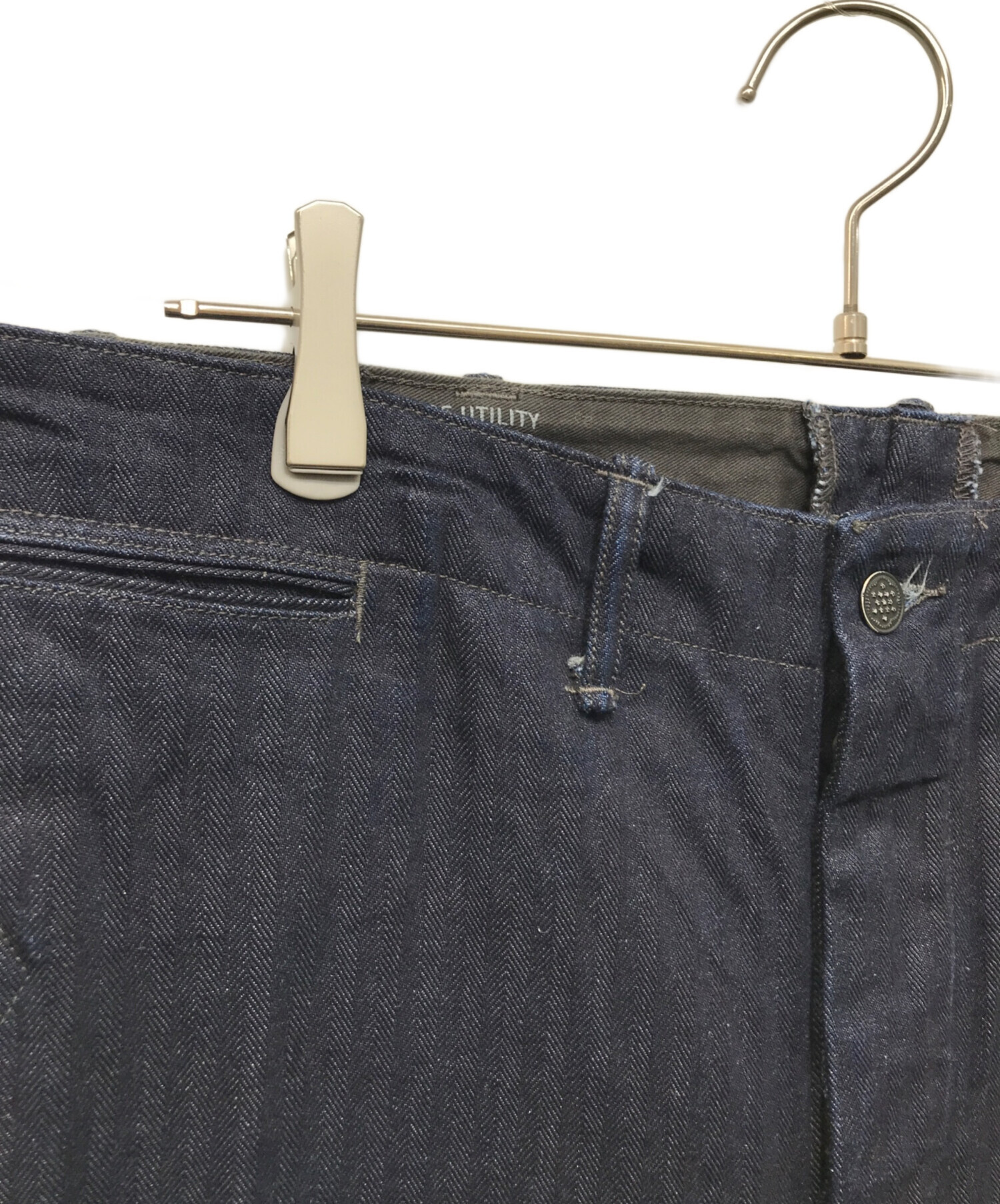 中古・古着通販】RRL (ダブルアールエル) ヘリンボーンデニム 