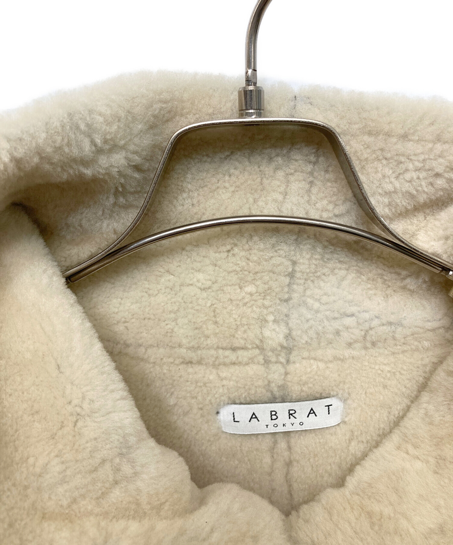 中古・古着通販】LABRAT (ラブラット) ムートンジャケット カーキ