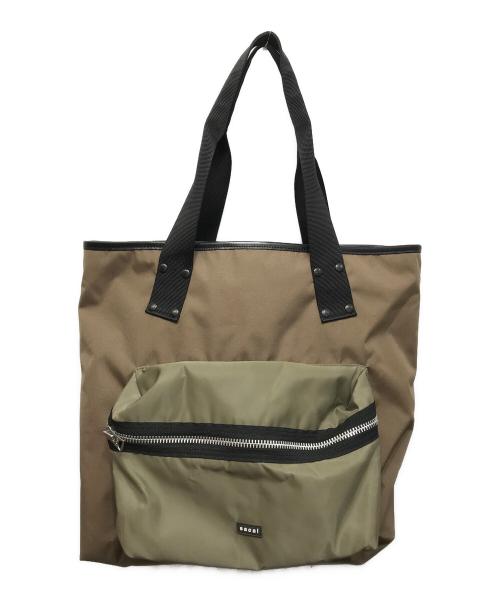中古・古着通販】sacai (サカイ) Pocket Tote Bag Large カーキ