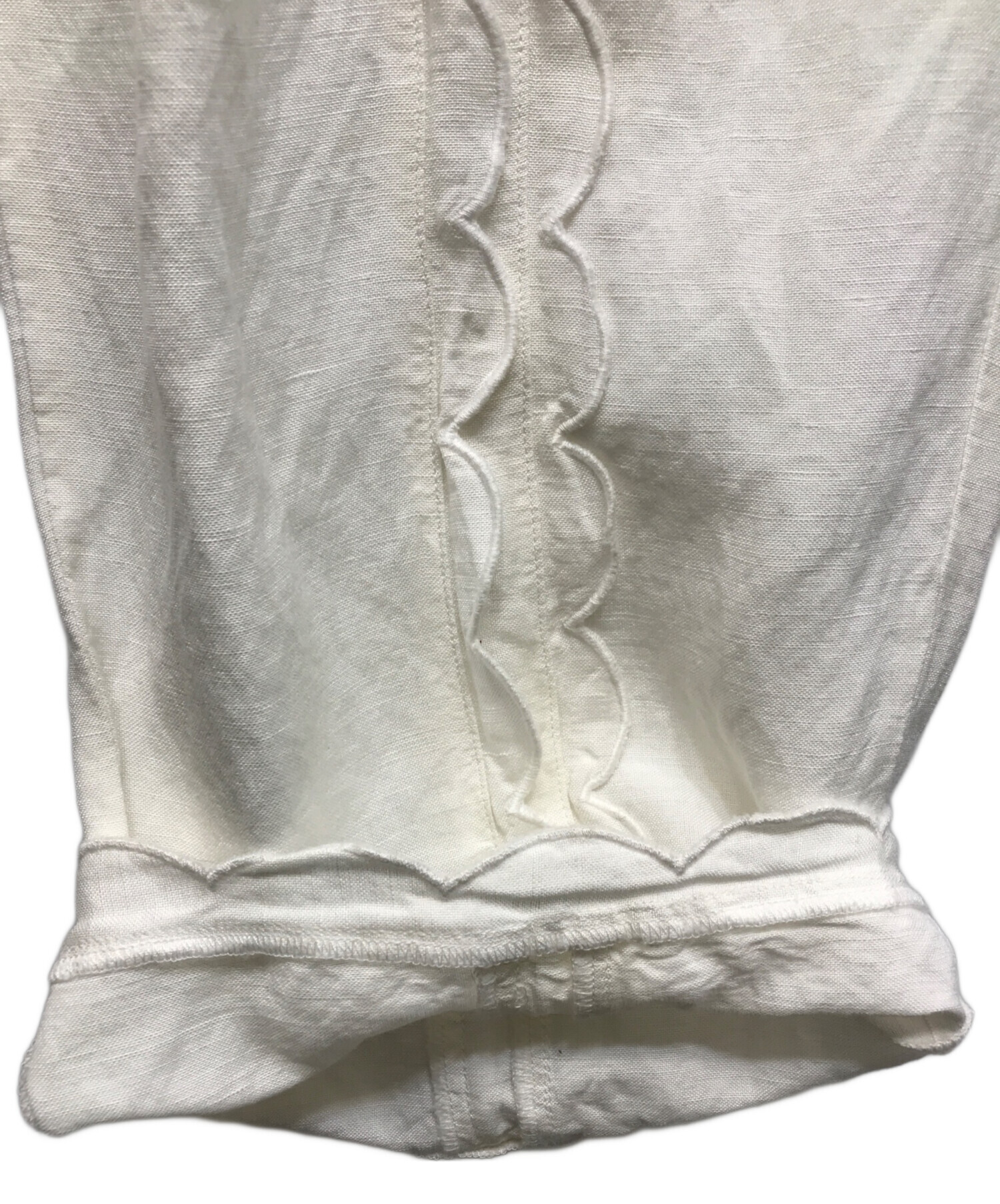 中古・古着通販】Sea Room Lynn (シールームリン) LINENスカラップ