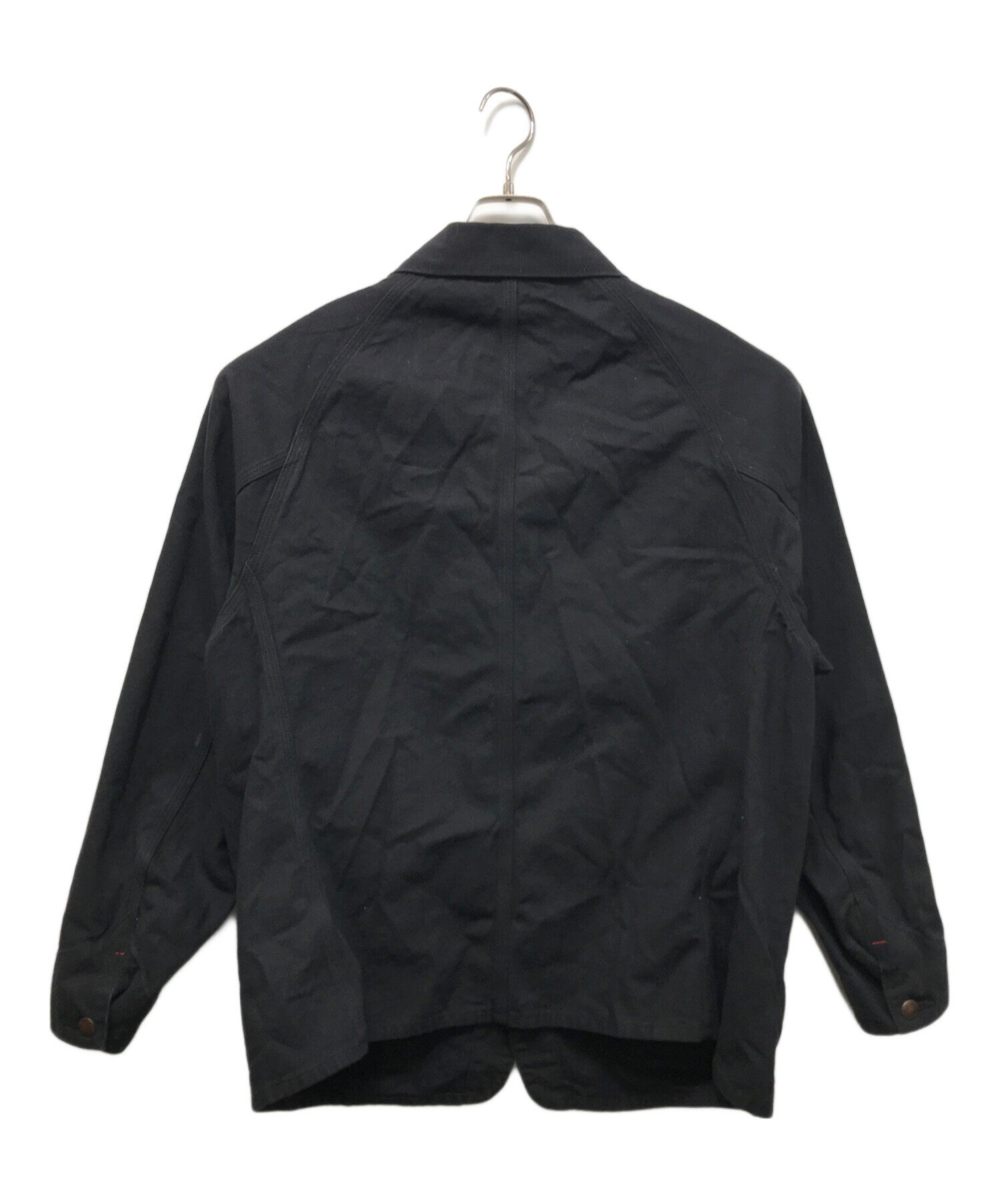 中古・古着通販】WORKERS (ワーカーズ) CAT DAY カバーオール ブラック