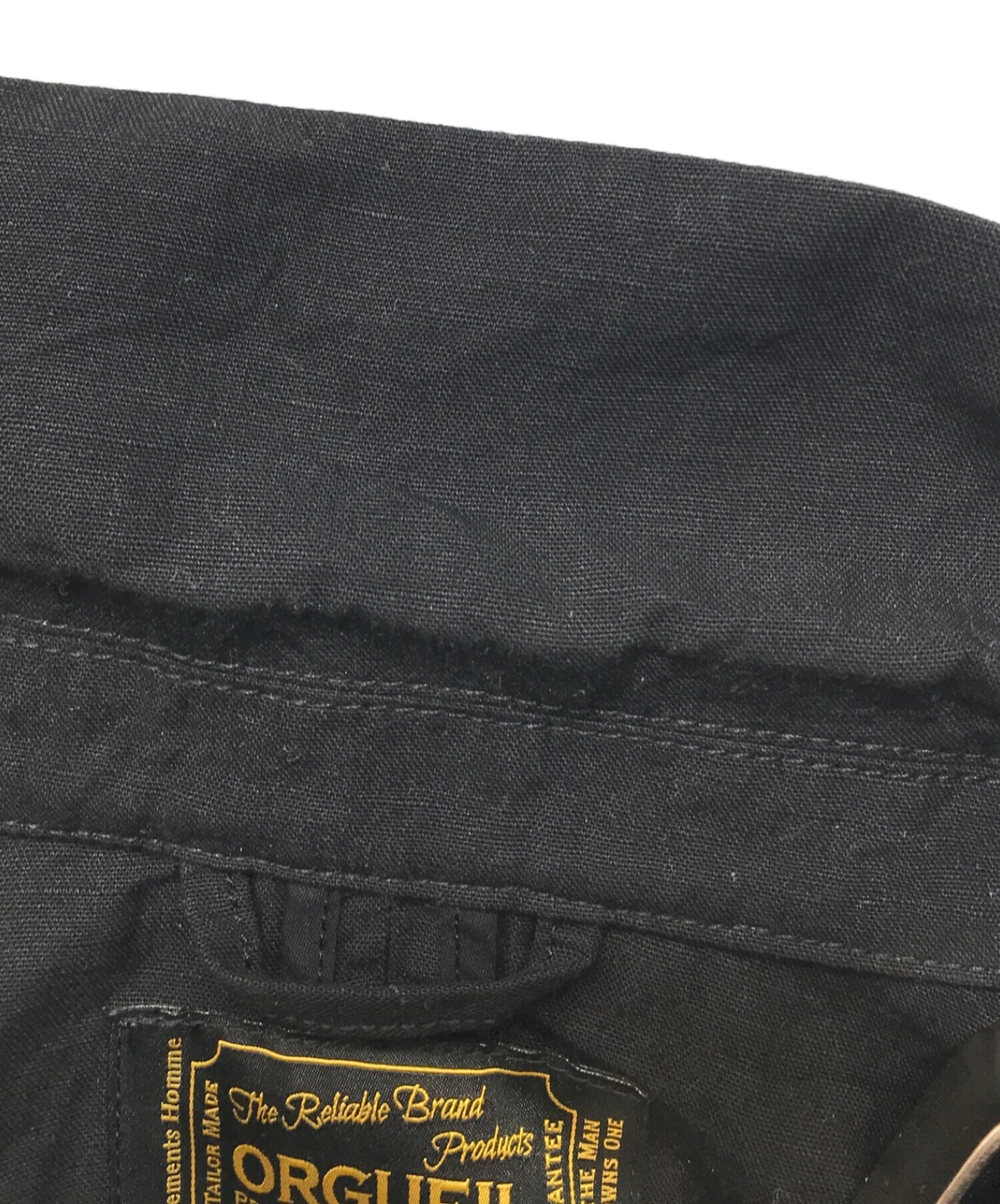 中古・古着通販】ORGUEIL (オルゲイユ) コットンリネン フレンチワーク 