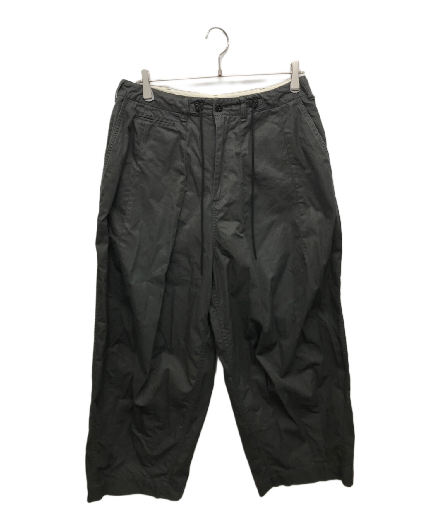 中古・古着通販】Needles (ニードルズ) ヒザデルパンツ グレー サイズ