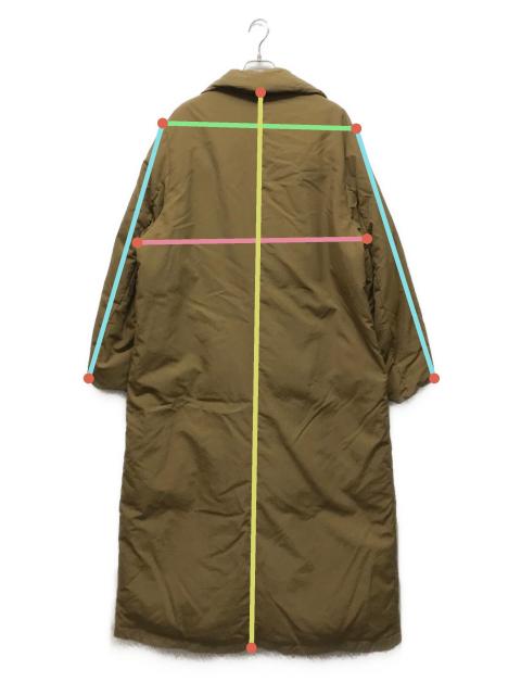 中古・古着通販】anuke (アンヌーク) Standcollar Down Coat ブラウン