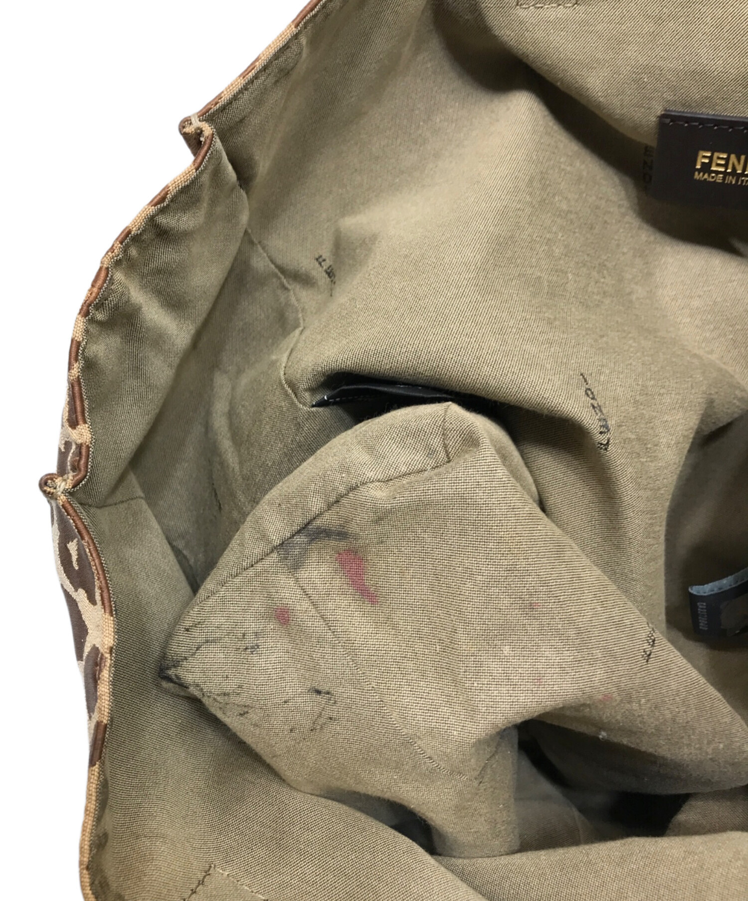 中古・古着通販】FENDI (フェンディ) レオパード トートバッグ