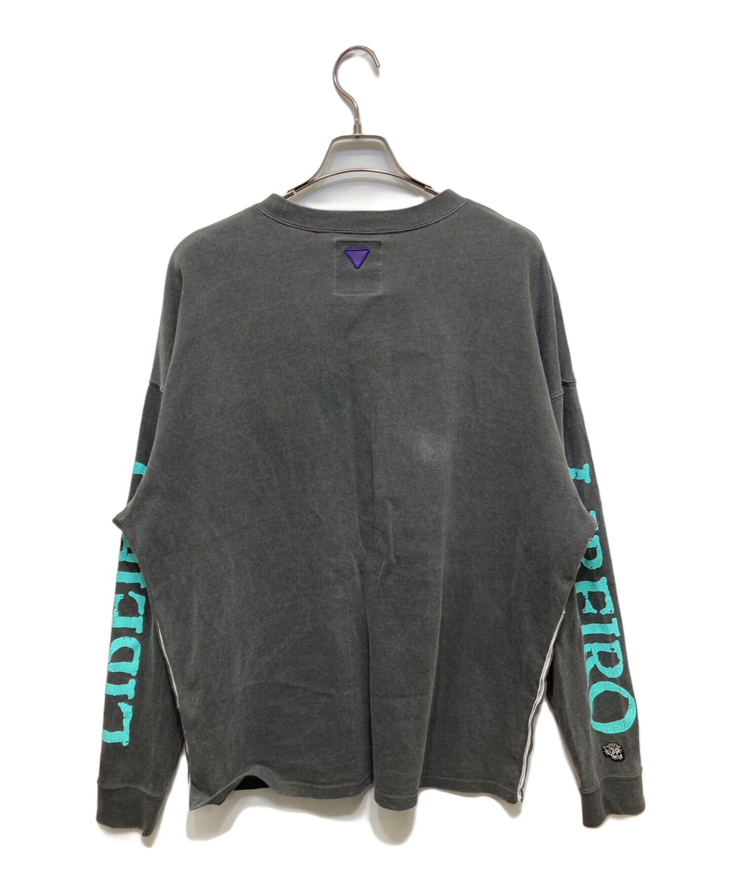 中古・古着通販】LIBEIRO (リベイロ) ロングスリーブカットソー グレー