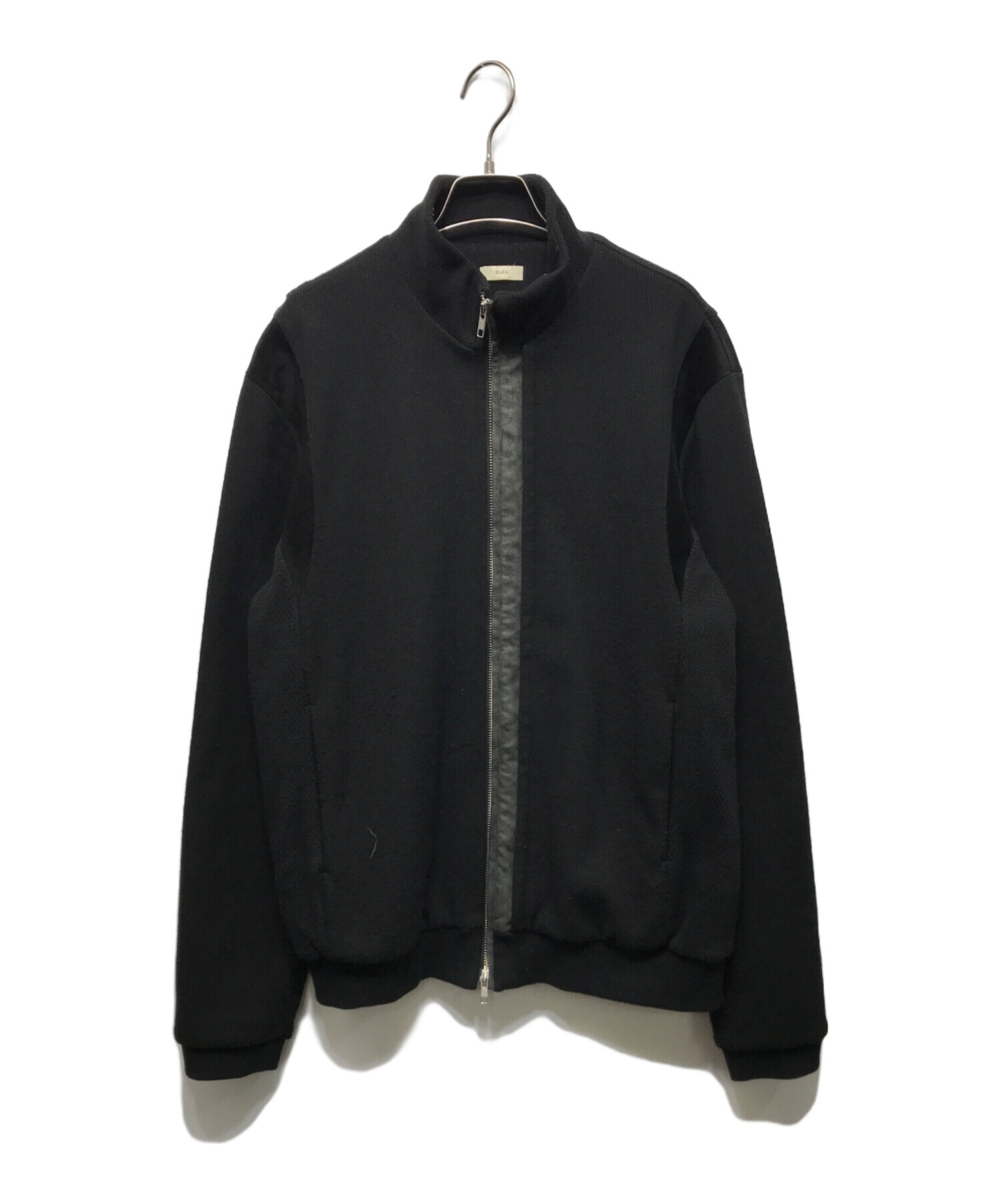 中古・古着通販】XLIM (エクスリム) スウェード切替ジップアップニット 