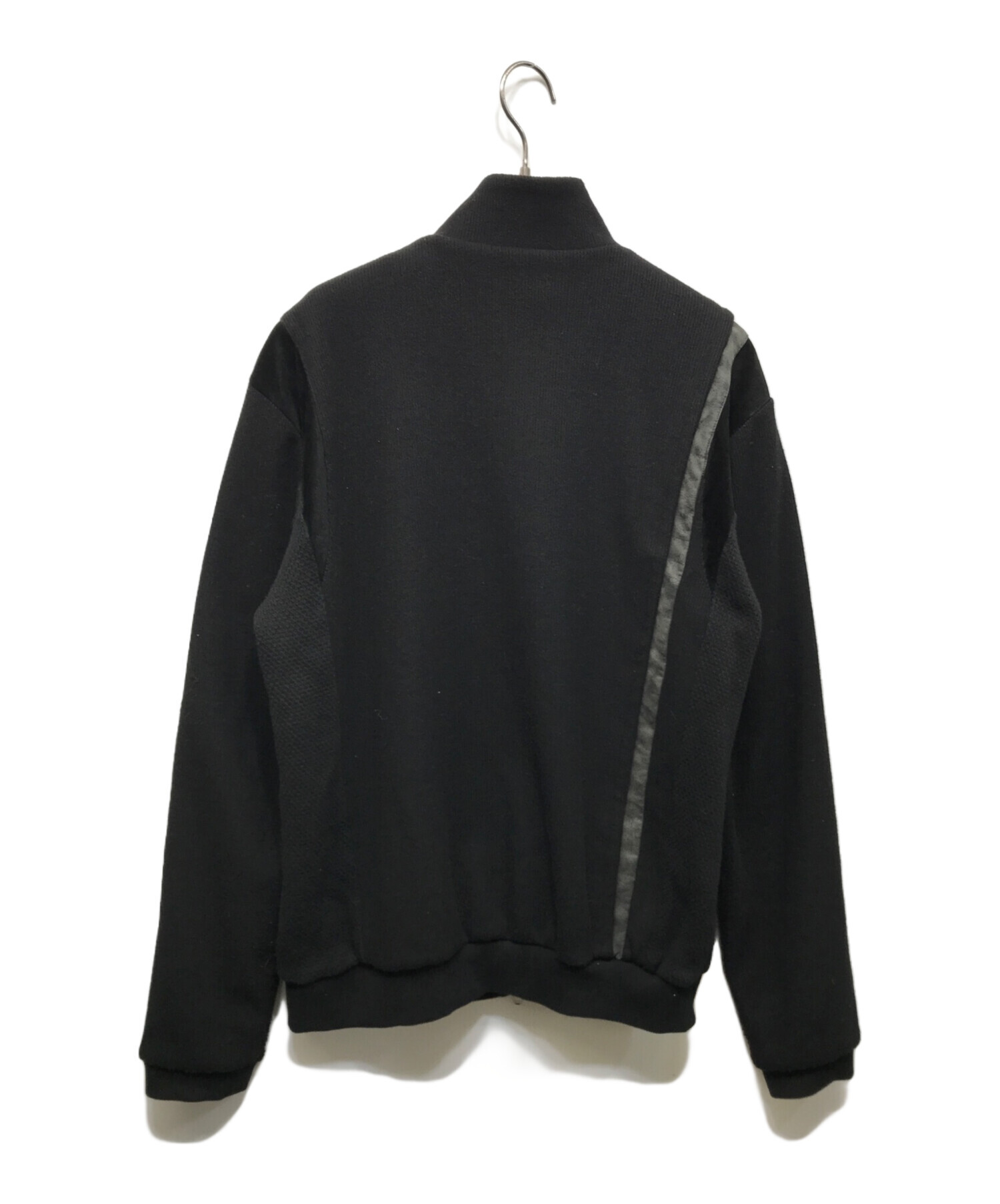 中古・古着通販】XLIM (エクスリム) スウェード切替ジップアップニット 