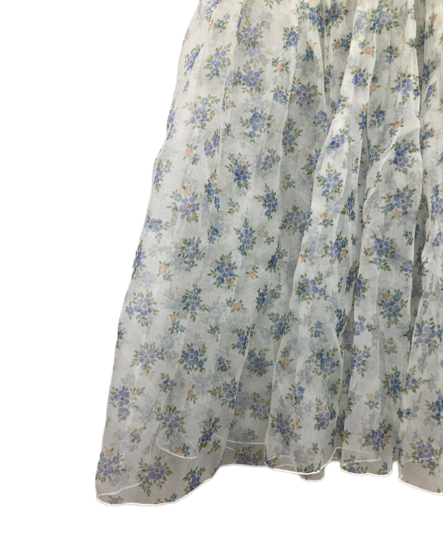 中古・古着通販】POPPY (ポピー) フラワーシースルー キャミドレス