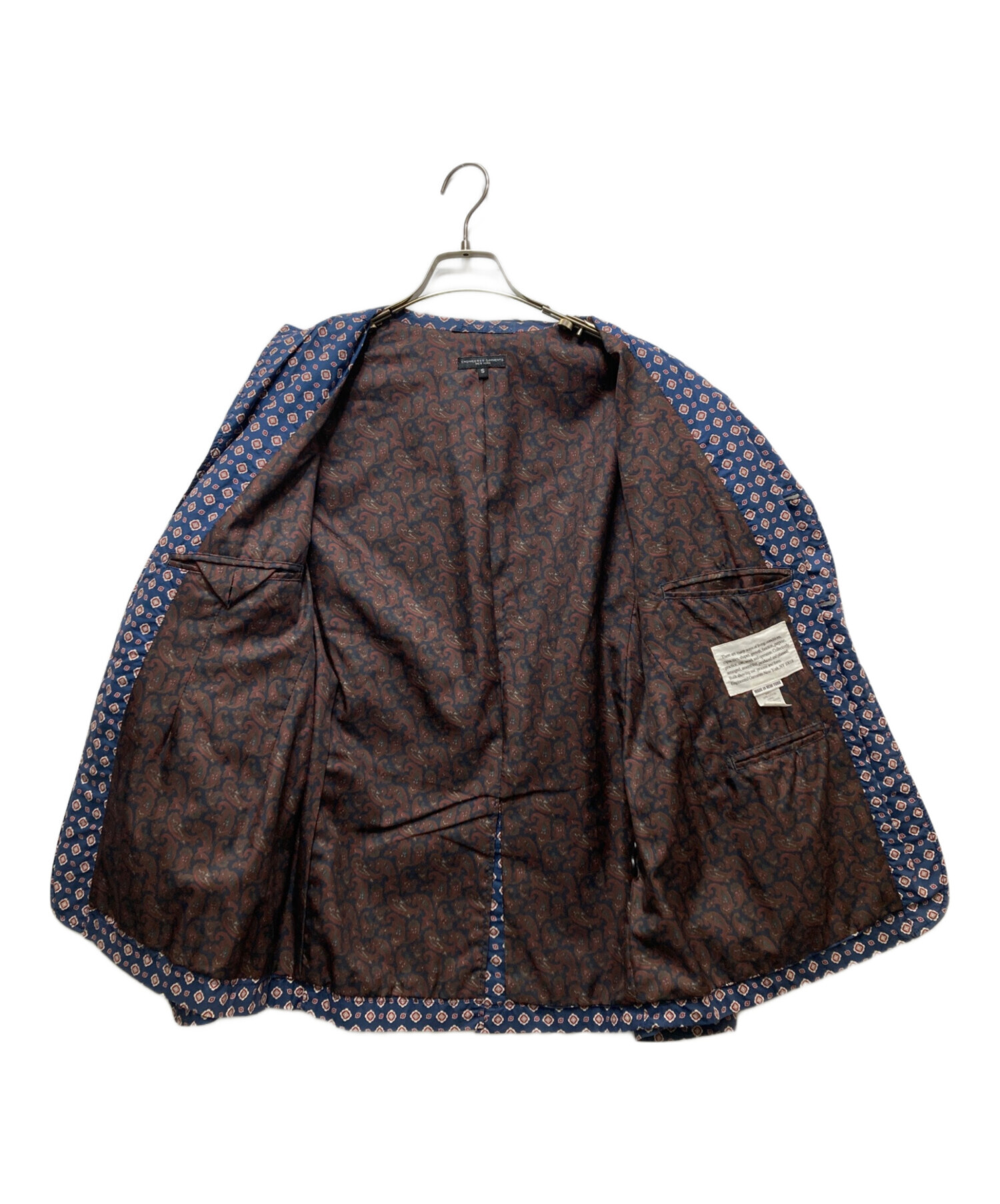 エンジニアードガーメンツ テーラードジャケット アウター 柄 中古・古着通販】Engineered Garments (エンジニアド ガーメンツ) 総柄