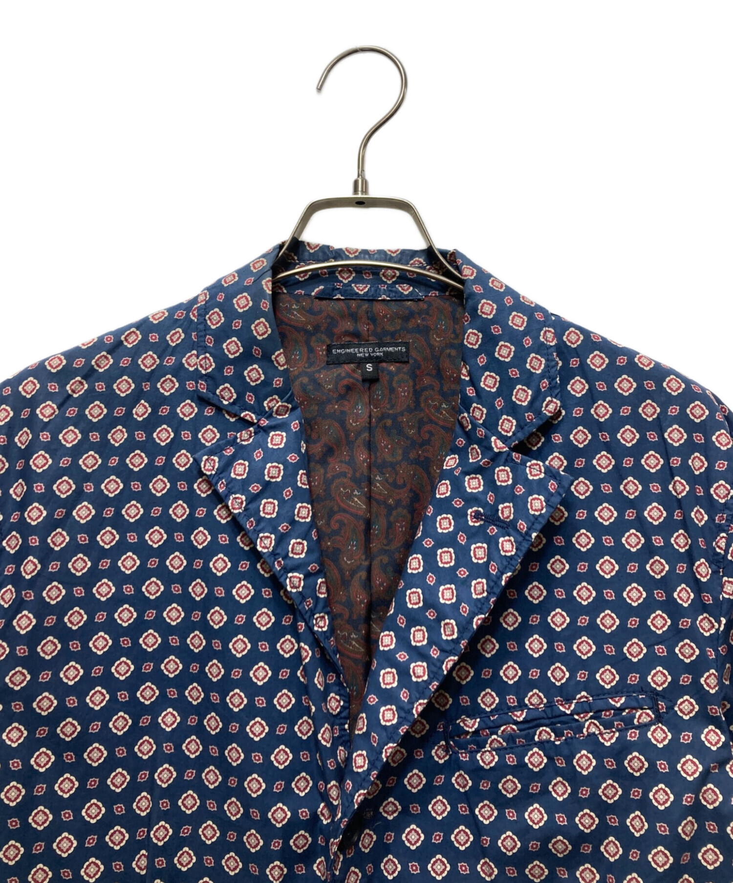 エンジニアードガーメンツ テーラードジャケット アウター 柄 中古・古着通販】Engineered Garments (エンジニアド ガーメンツ) 総柄