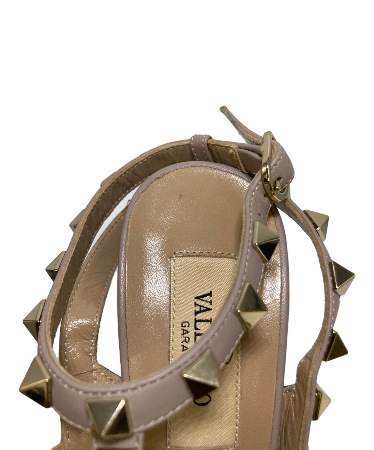 中古・古着通販】VALENTINO (ヴァレンティノ) ロックスタッズ パテント