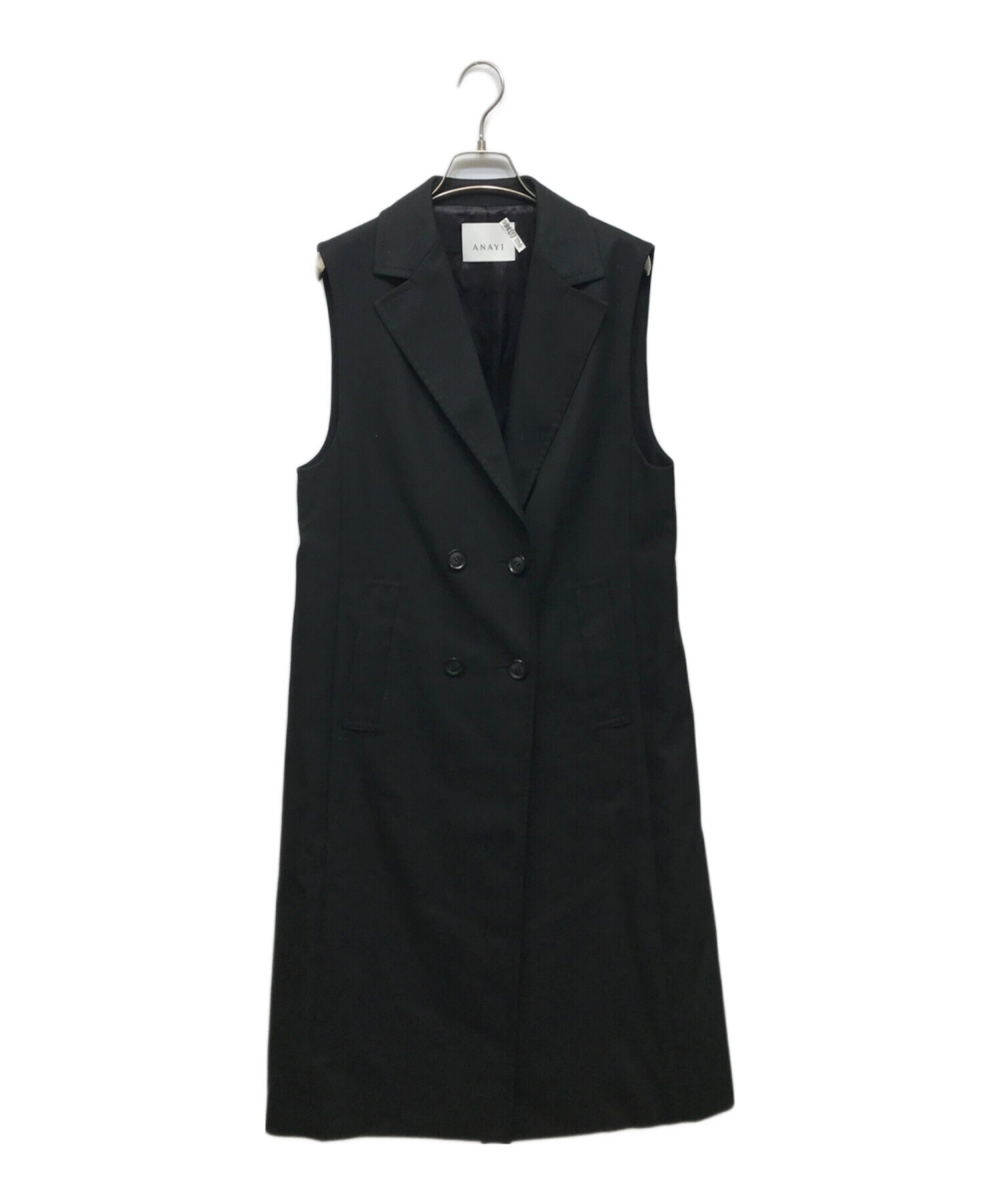 中古・古着通販】ANAYI (アナイ) ダブルブレストバックベルト