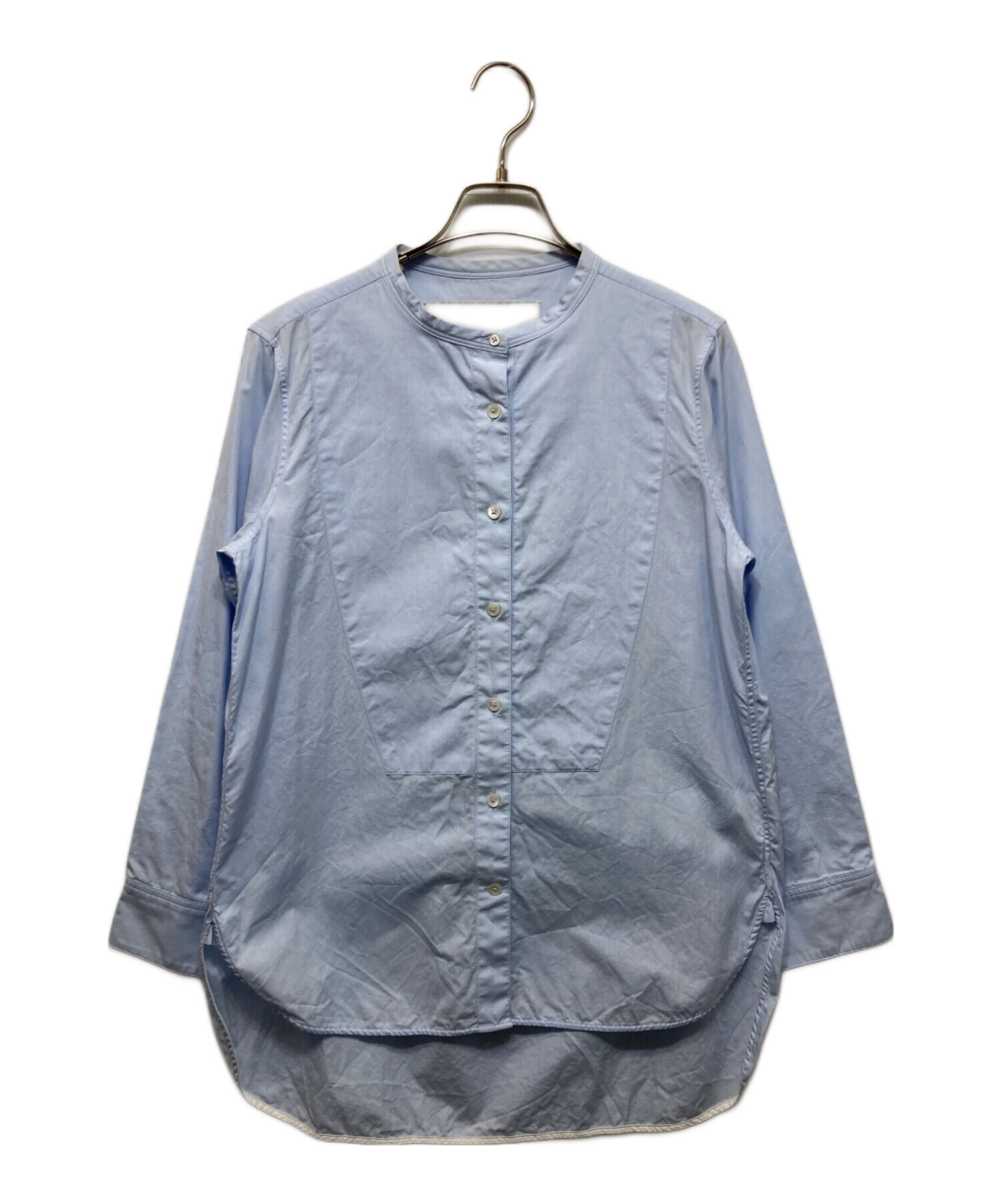 中古・古着通販】TICCA (ティッカ) ビブヨークシャツ ブルー サイズ 